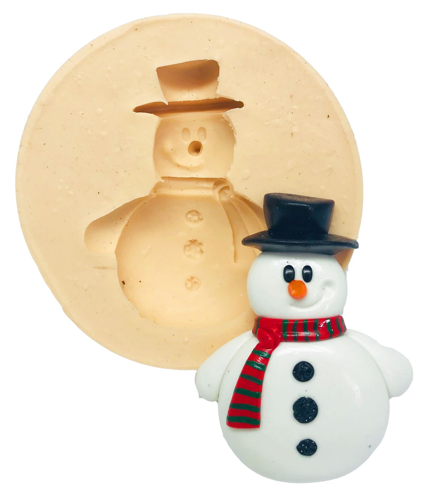 Molde de silicone - Boneco de Neve - Grande - P461