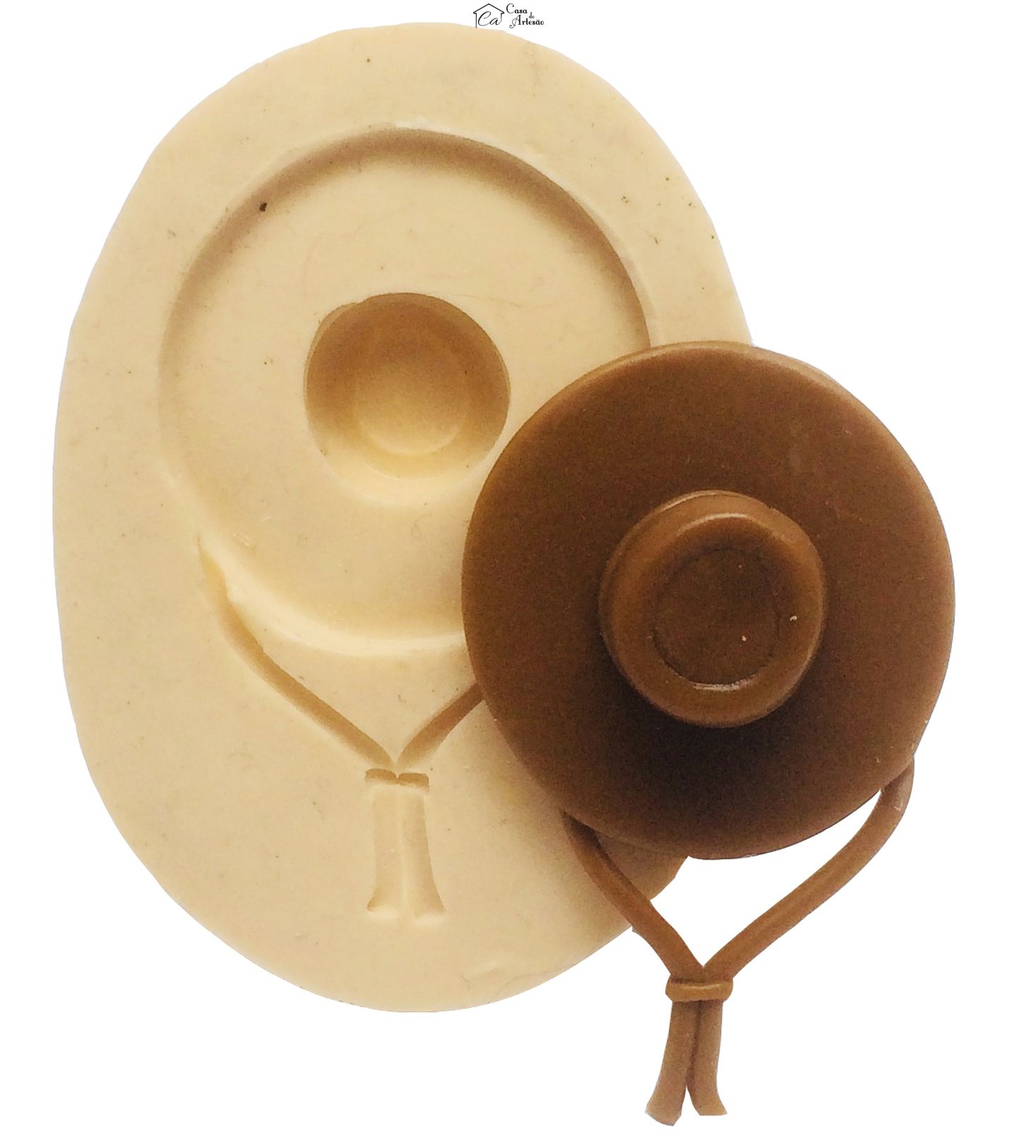 Molde de silicone - Tradições Gauchas - Chapeu Pequeno - P209