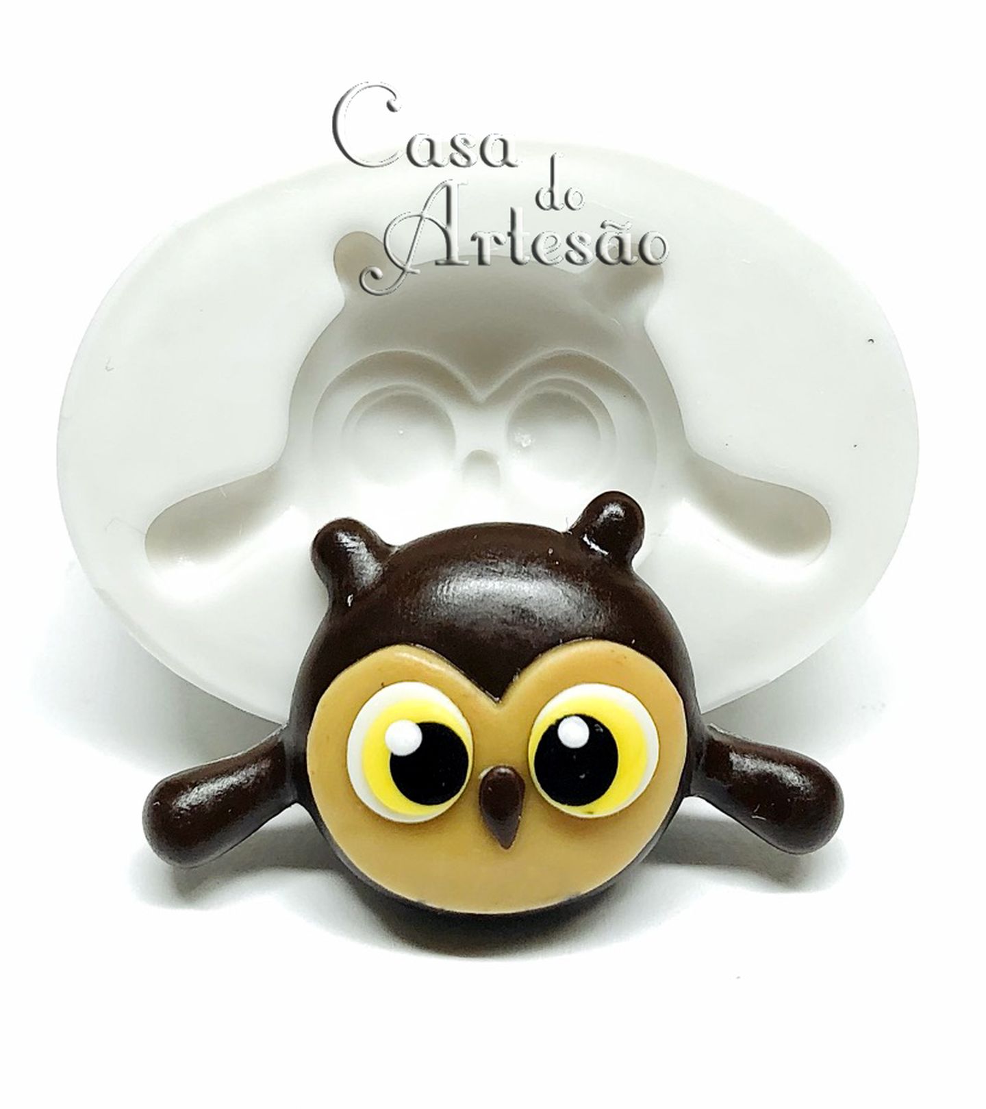 Molde de silicone - Bolofofos - Rosto Pipi - Medio - P922