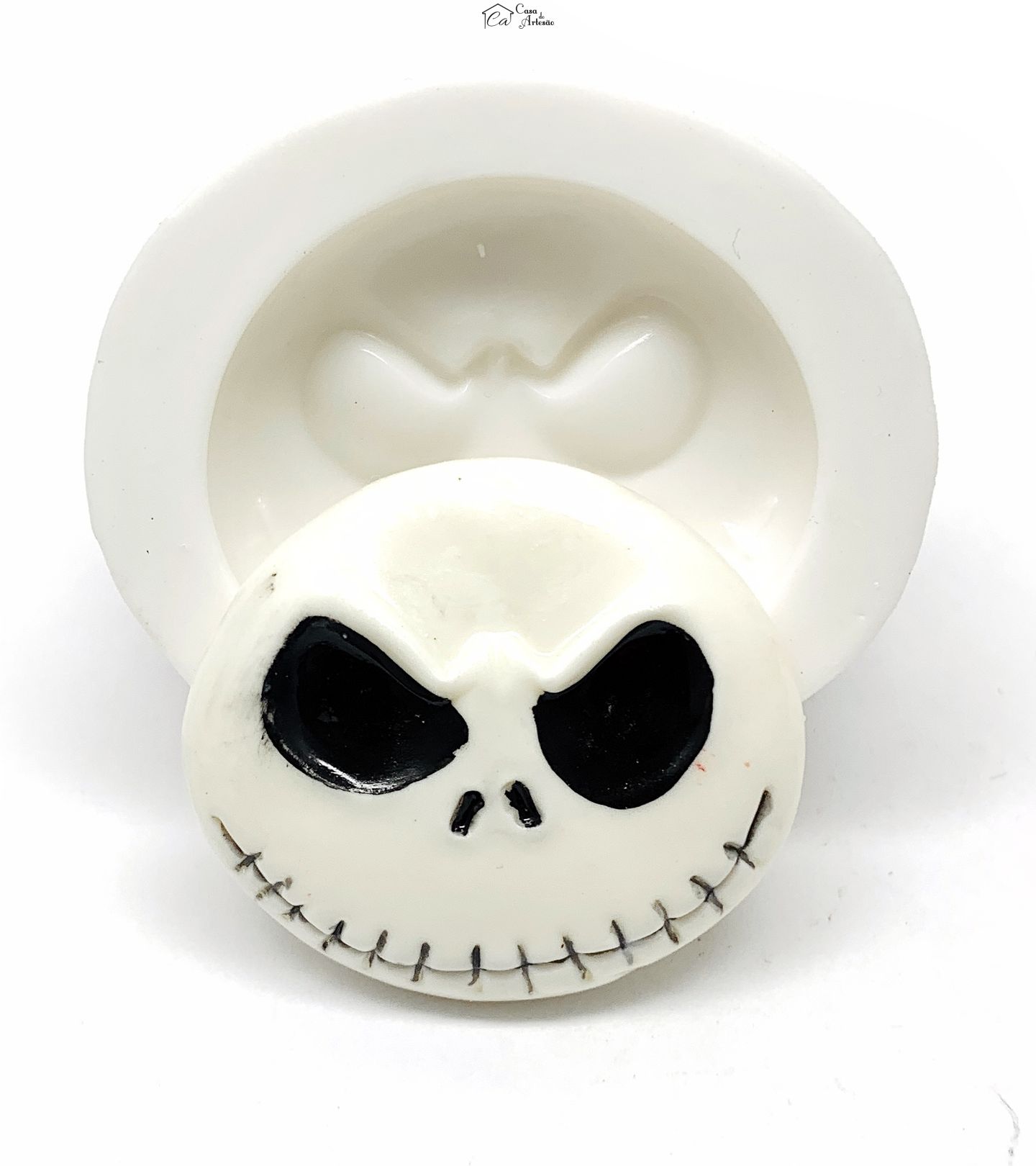 Molde de silicone - O Estranho Mundo de Jack - Rosto Jack - Medio - P1224