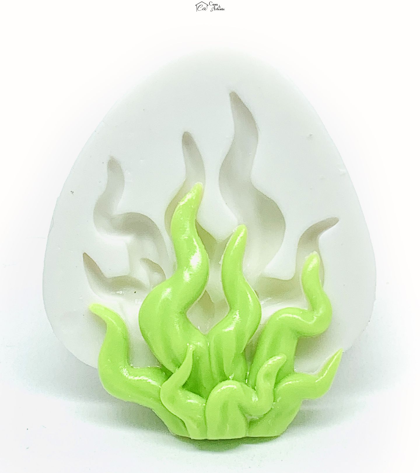 Molde de silicone - Alga Marinha - Pequena - P1147