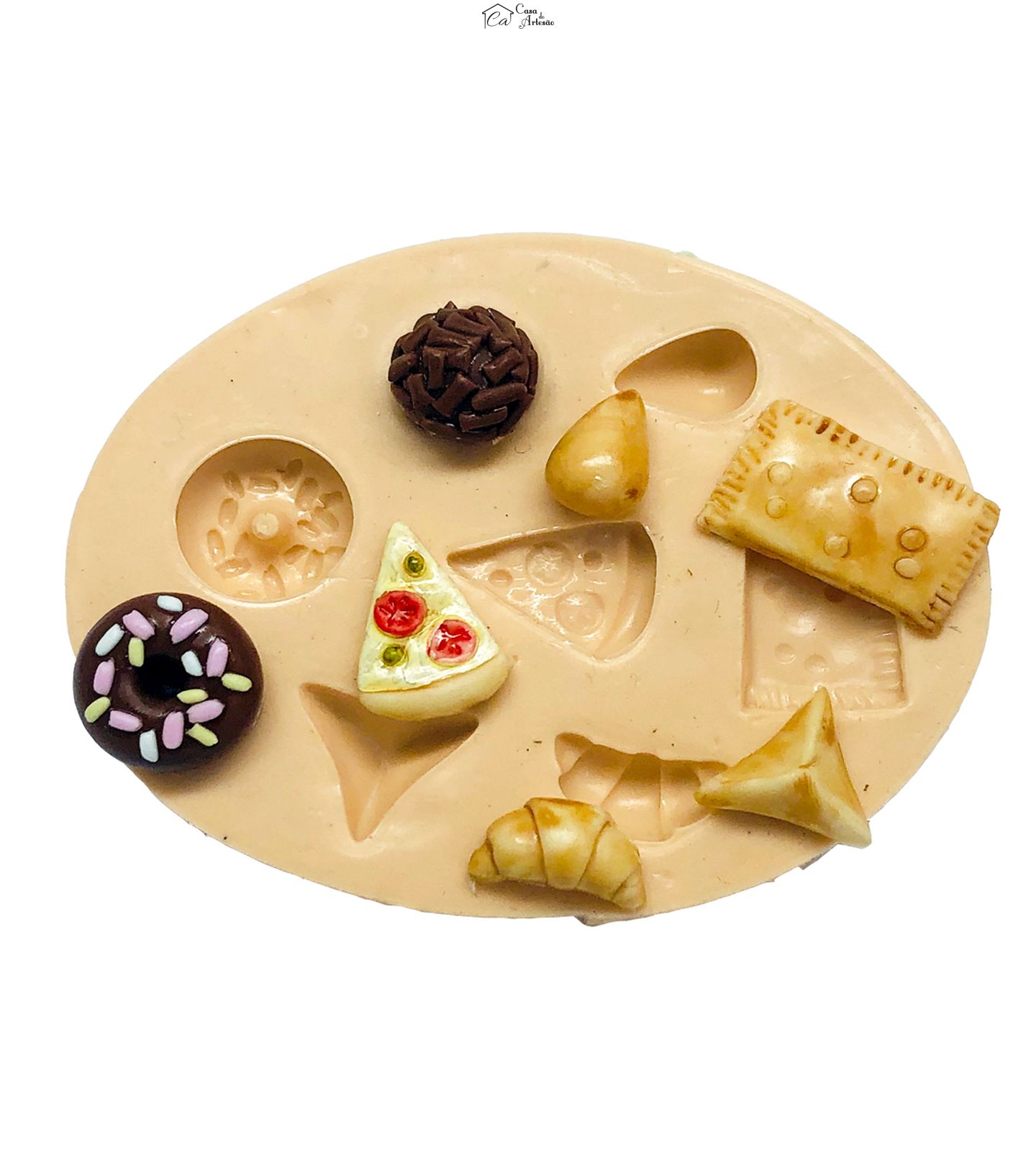 Molde de silicone - Kit Festa - Mod. 01 - Pequeno - P819