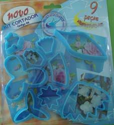 Cortador Blue Star - Flores - Cod.02 - 09 peças - Cod.5122