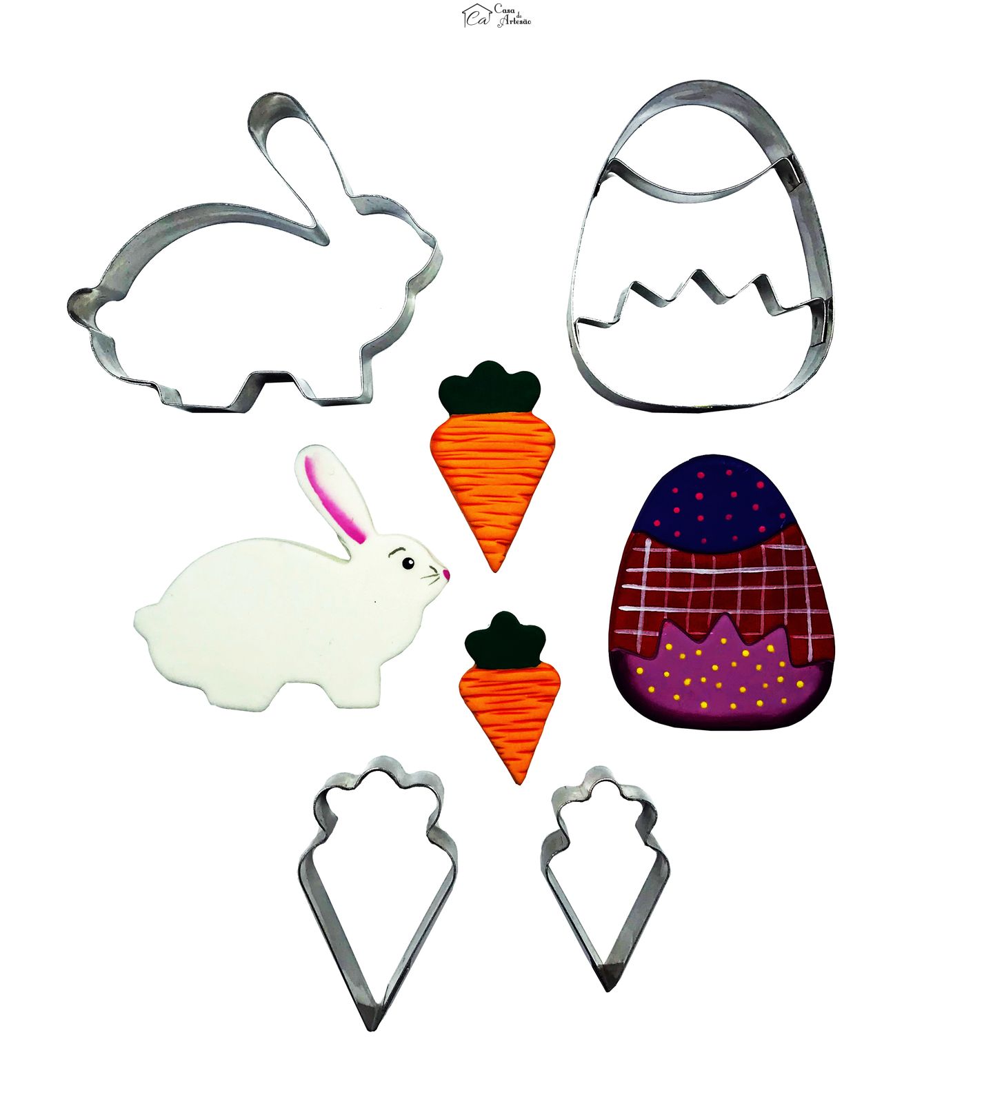 Cortador Aço - Coelho - kit 02