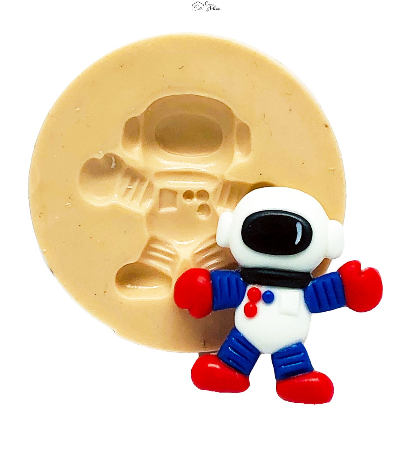 Molde de silicone - Astronauta - Astronauta II - Pequeno - P814