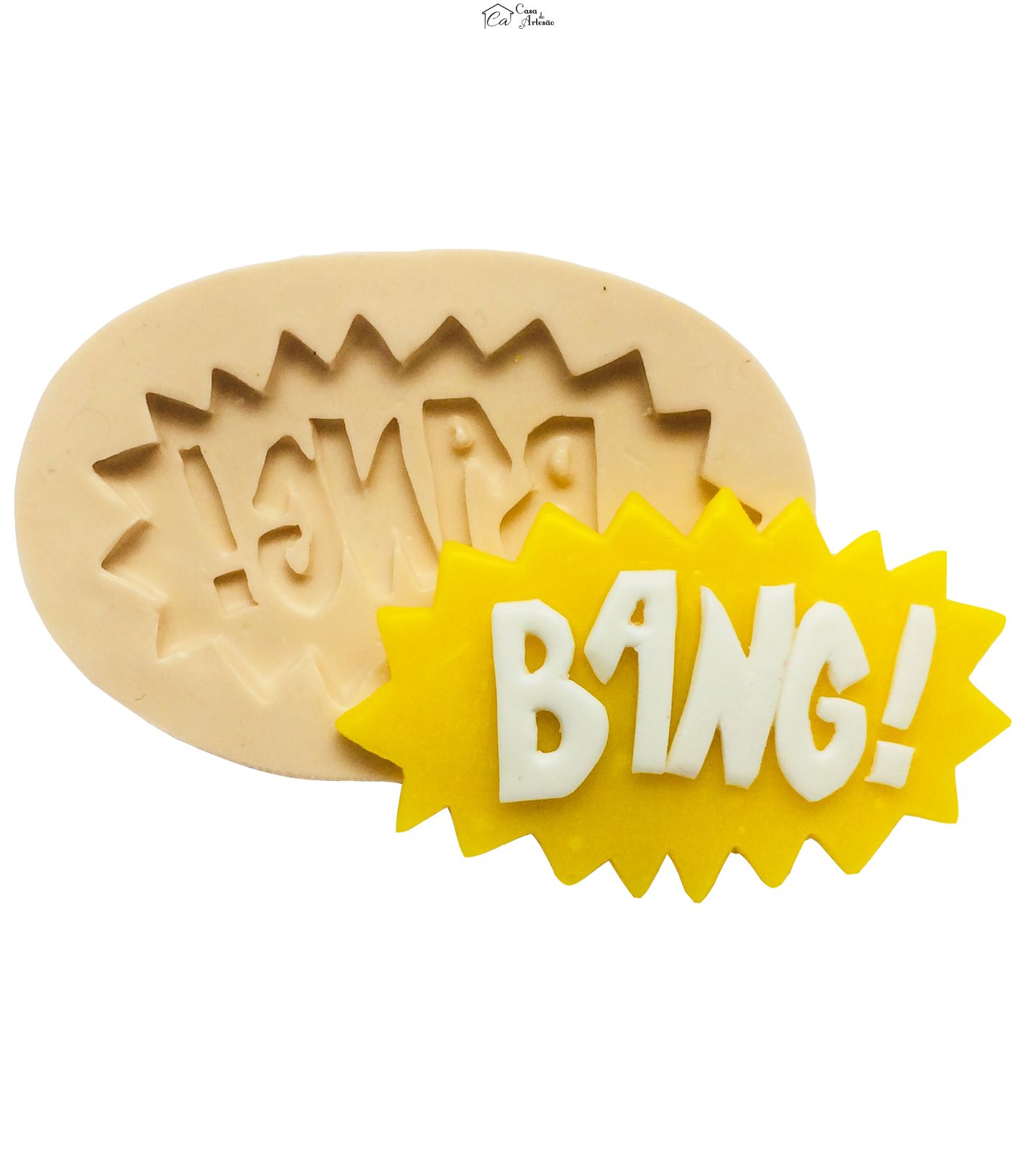 Molde de silicone - Balao - Bang! Grande - P293