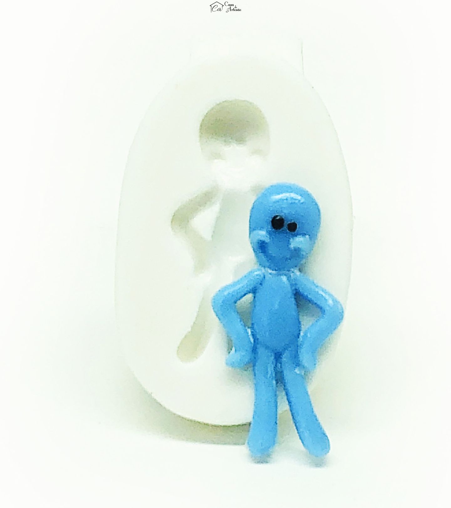 Molde de silicone - Rick e Morty - Meeseeks - Pequeno - P1124