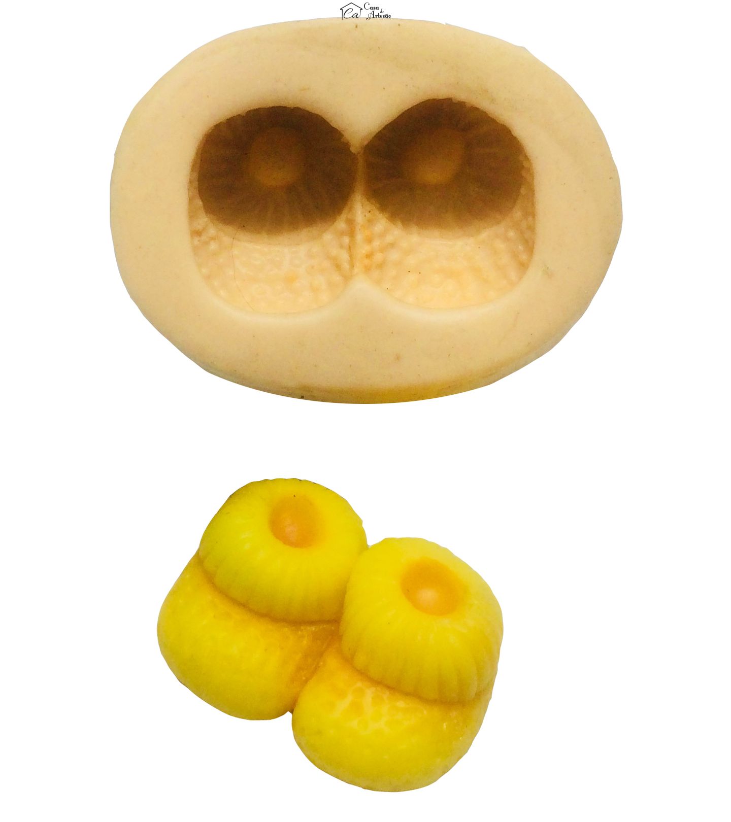 Molde de silicone - Sapato de Bebe - Mod.05