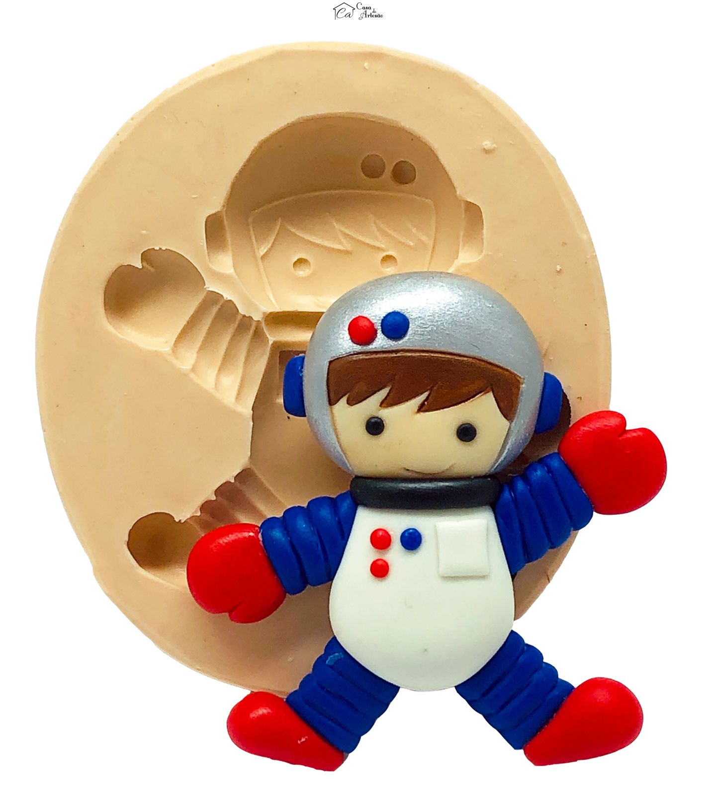 Molde de silicone - Astronauta - Astronauta - Grande - P793