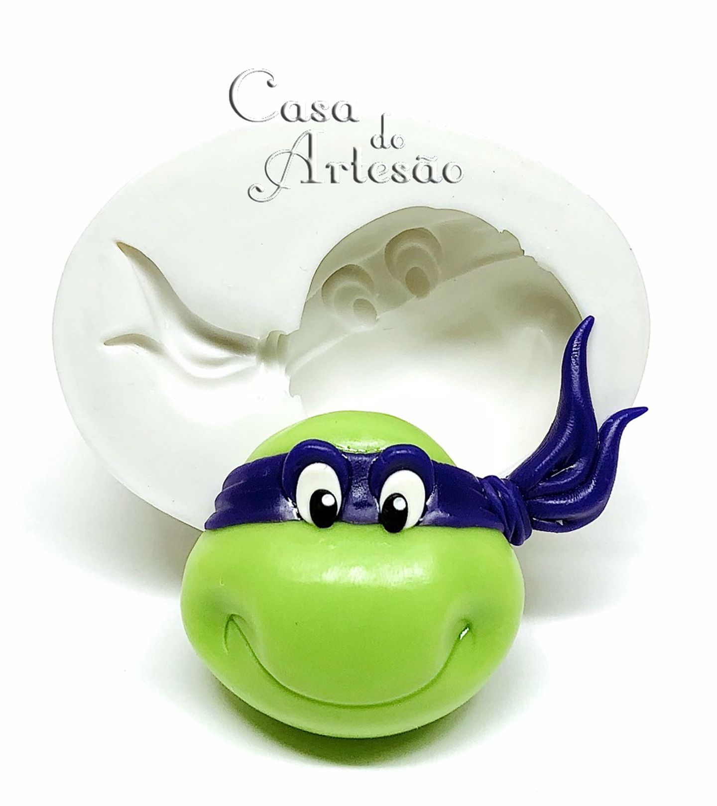 Tartarugas Ninjas - Rosto Donatello - Grande - P941