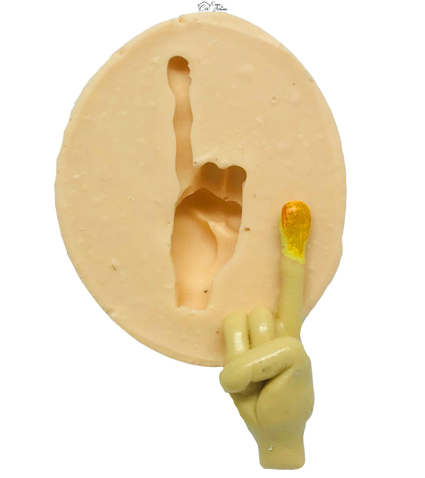 Molde de silicone - E.T. - Mao - Pequena - P504