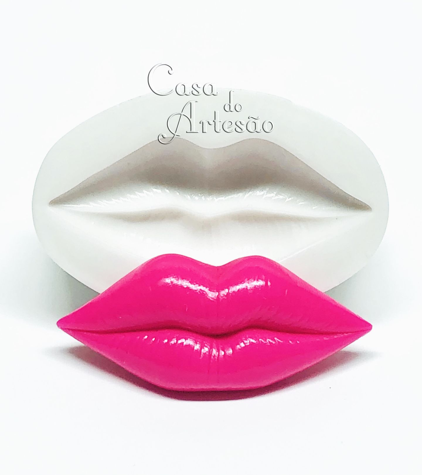 Molde de silicone - Boca - Modelo I - Grande - P889