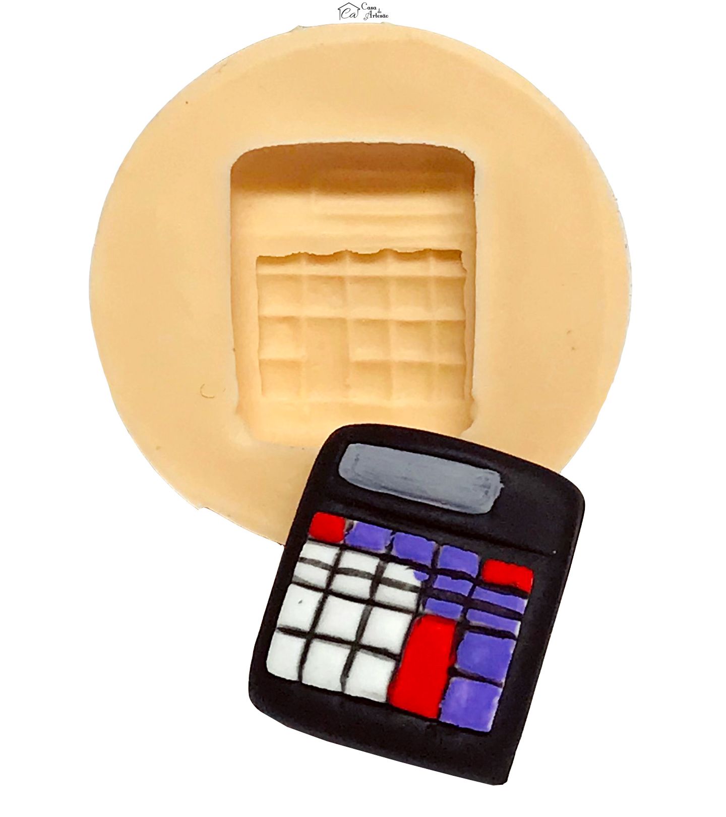 Molde de silicone - Calculadora - Pequena - P530