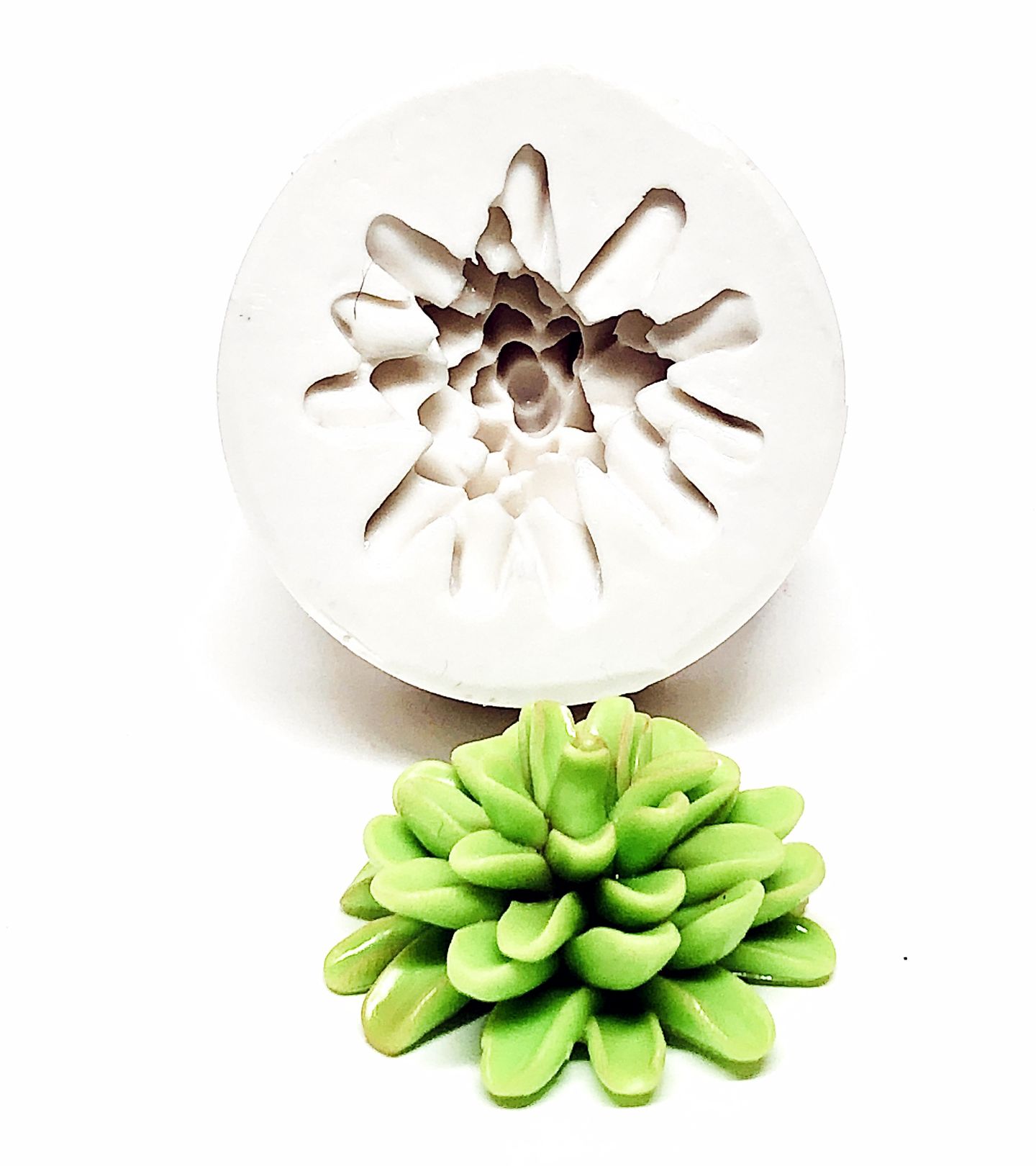 Molde de silicone - Suculenta - Grande - Mod.02 - P359