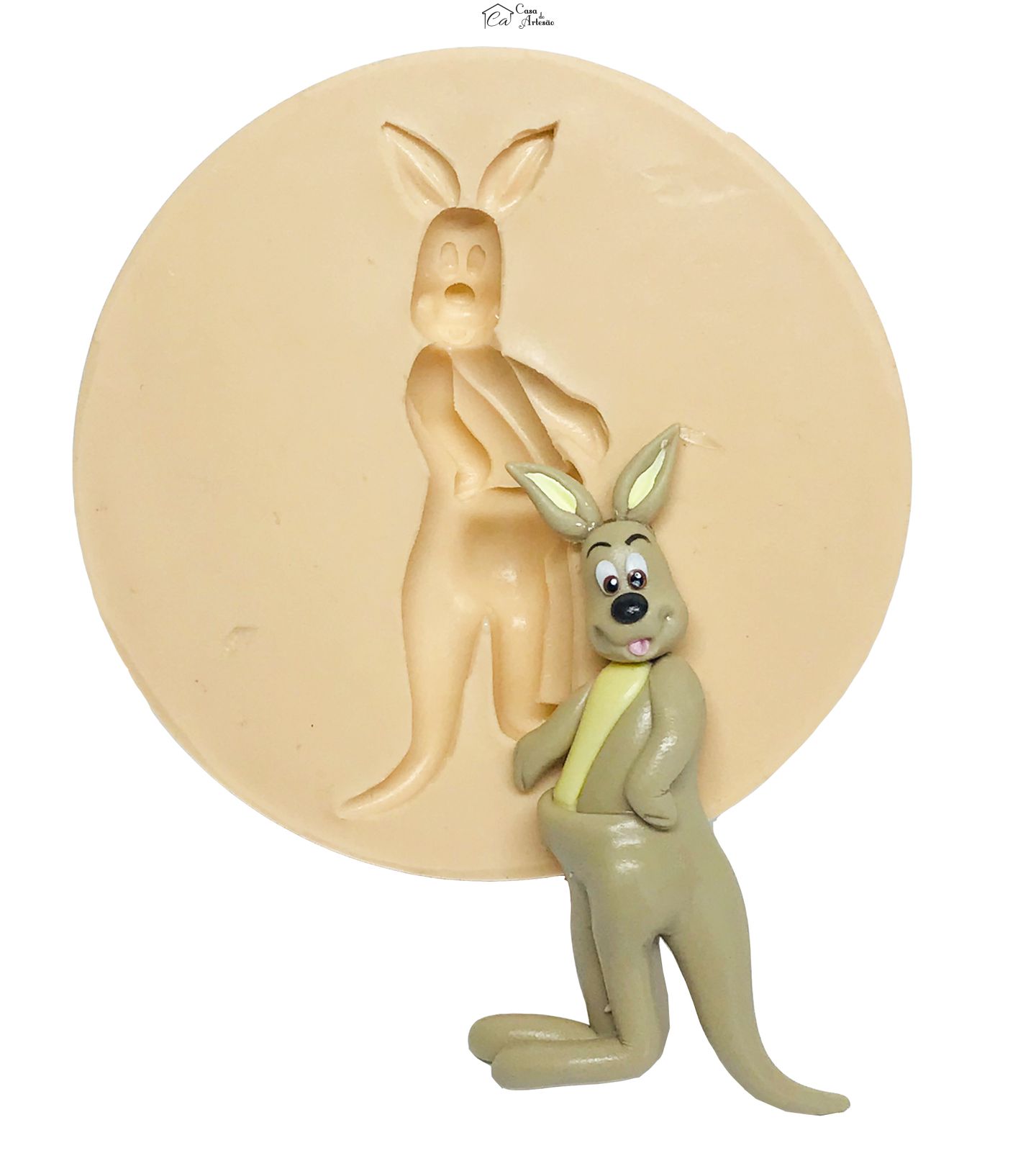 Molde de silicone - Canguru - Medio - P553