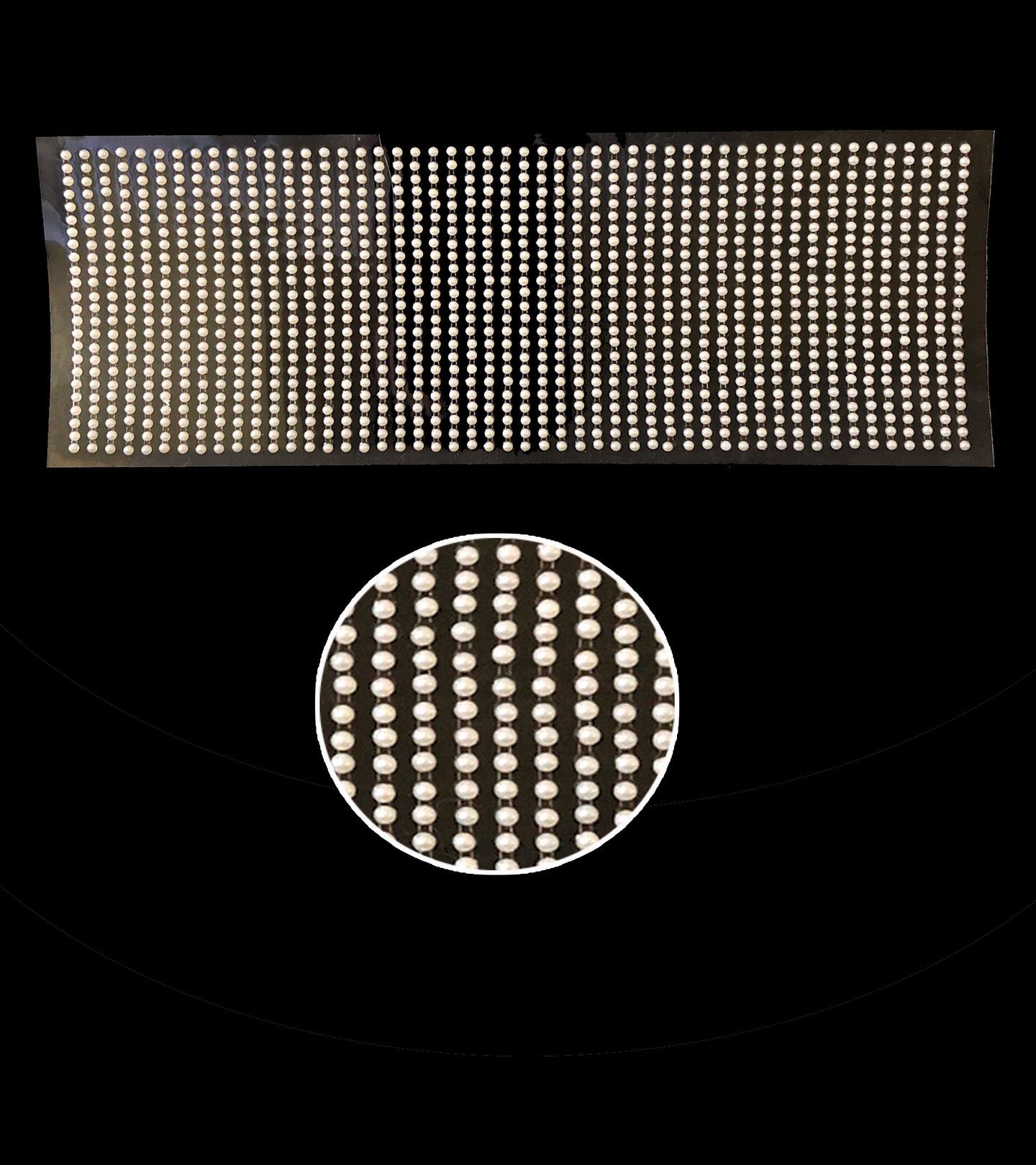 Adesivo - Cartela - 1/2 Perola - 03 mm