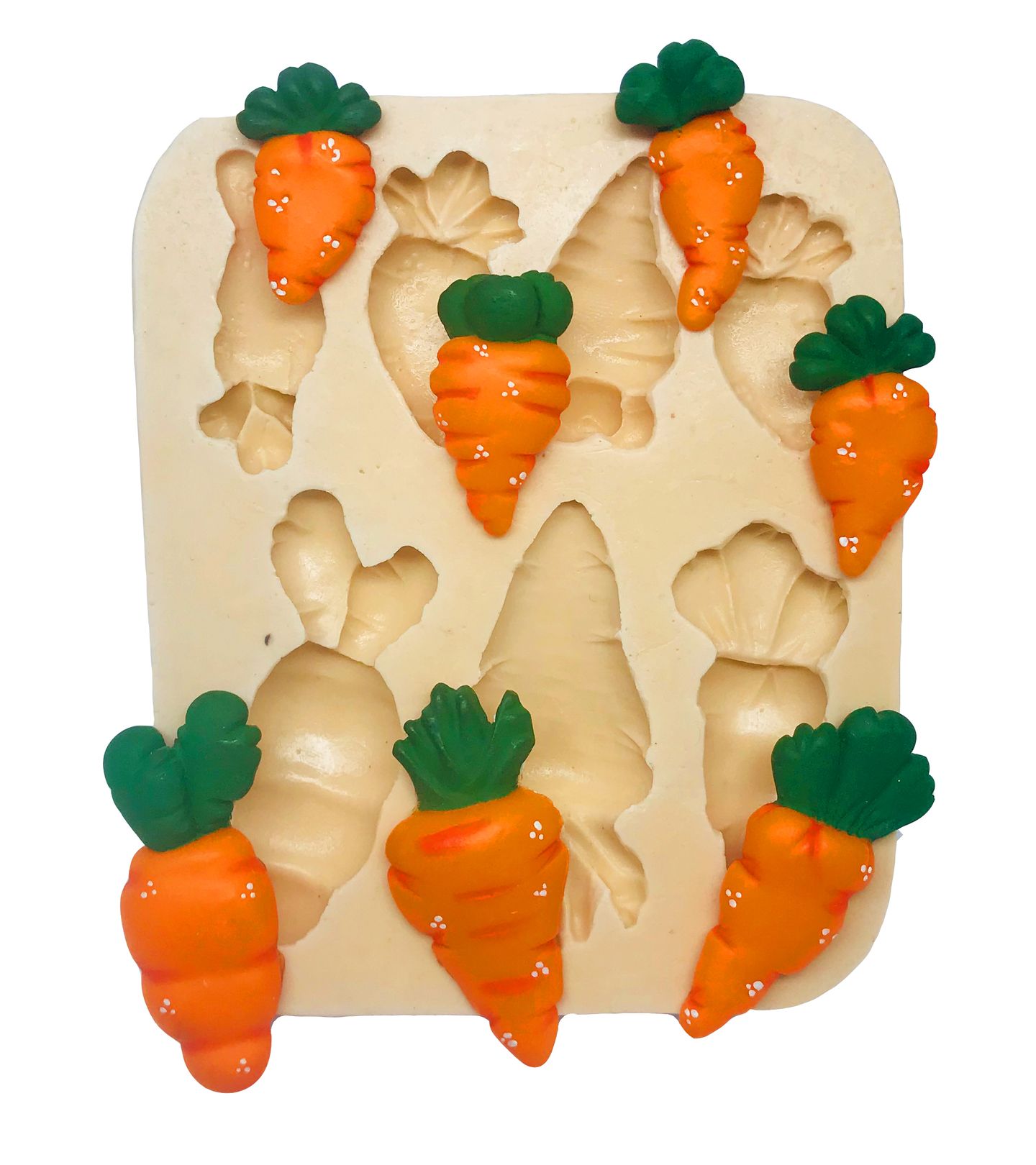 Molde de silicone - Cenouras - P142
