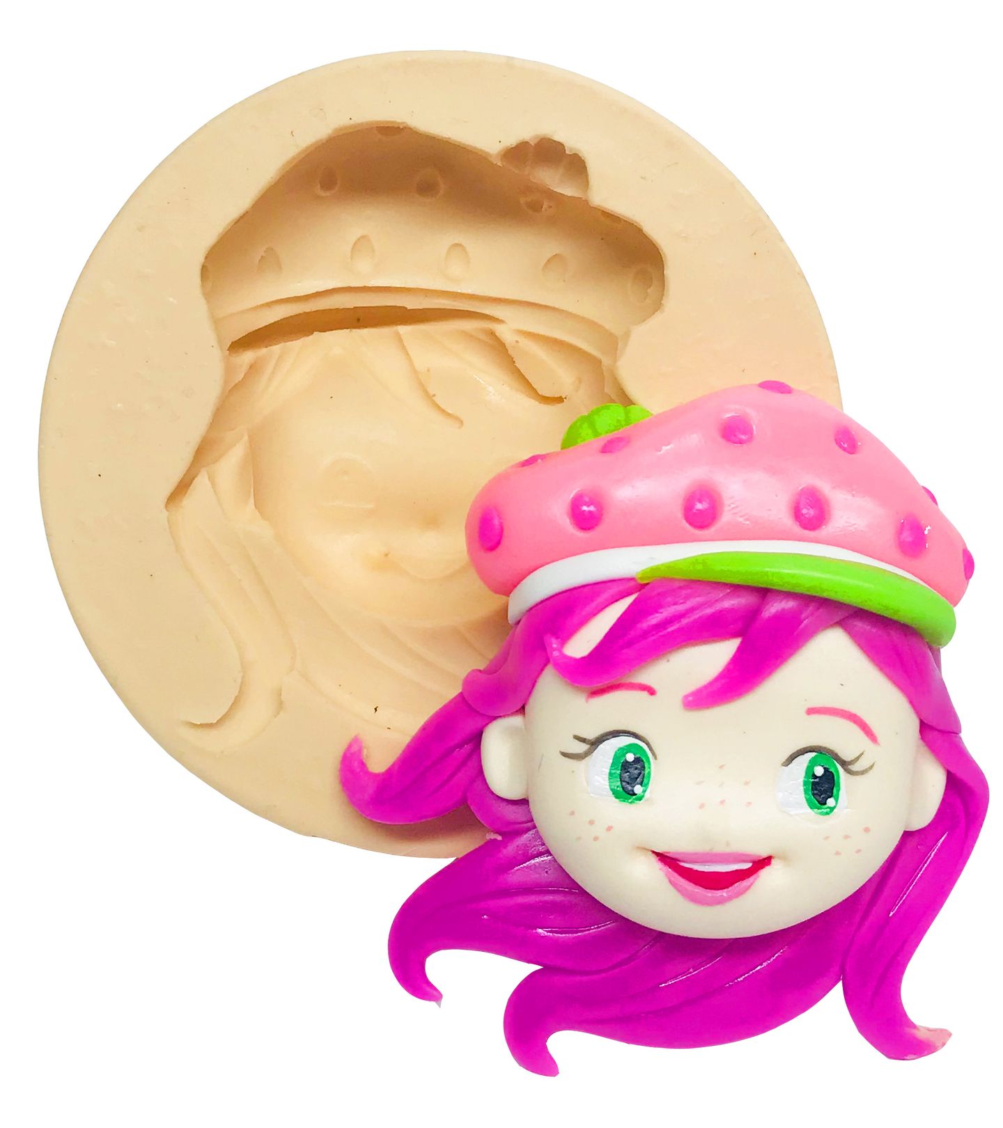 Moranguinho - Rosto Moranguinho - Grande - P518