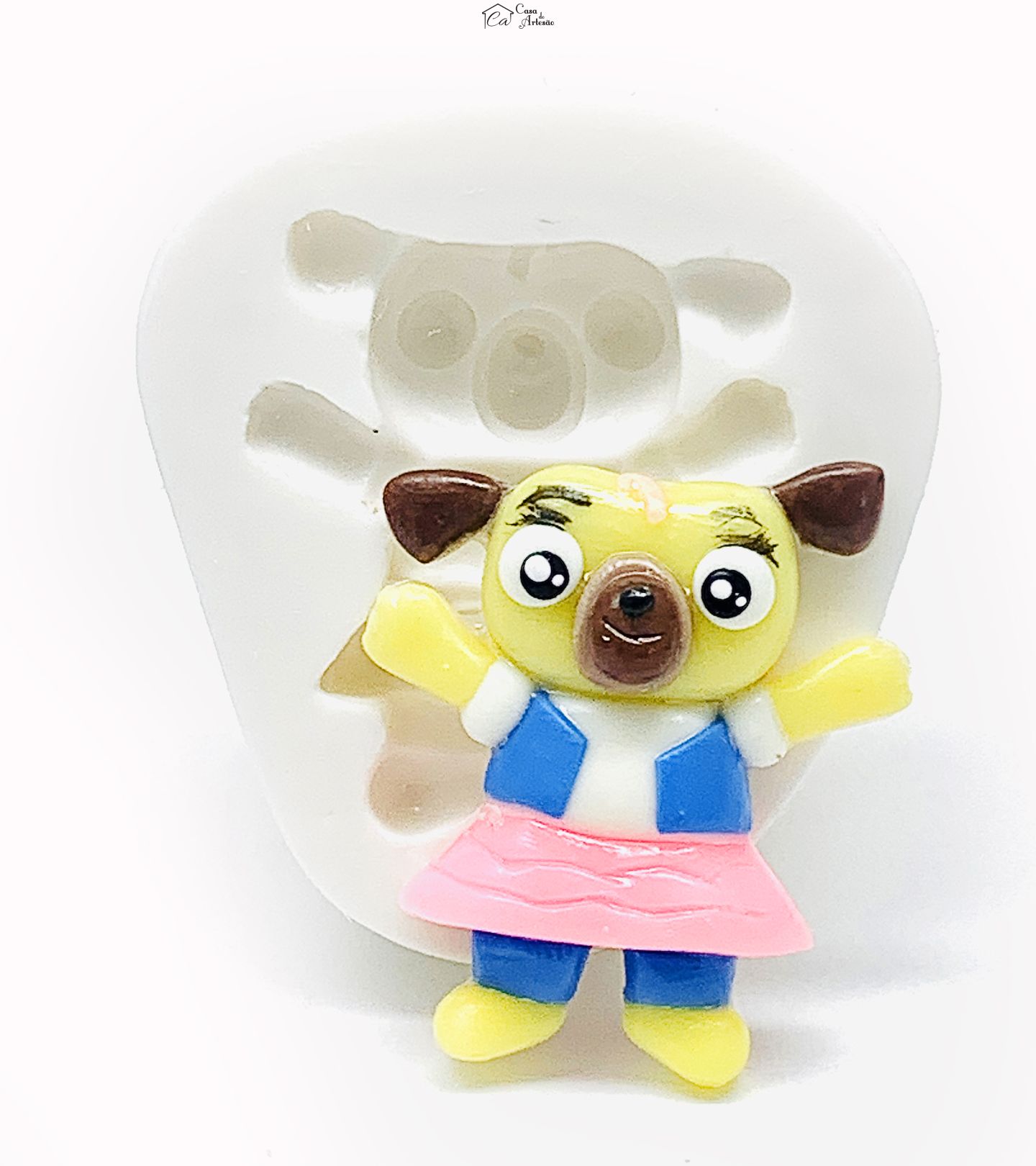 Molde de silicone - Chip e Potato - Chip - Pequeno - P1153