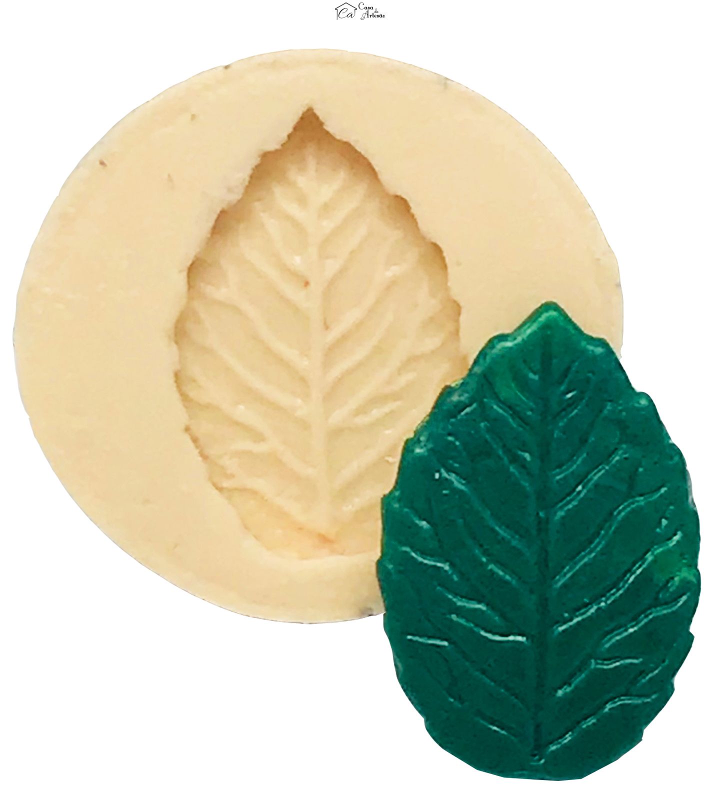 Molde de silicone - Folha Mini - P187