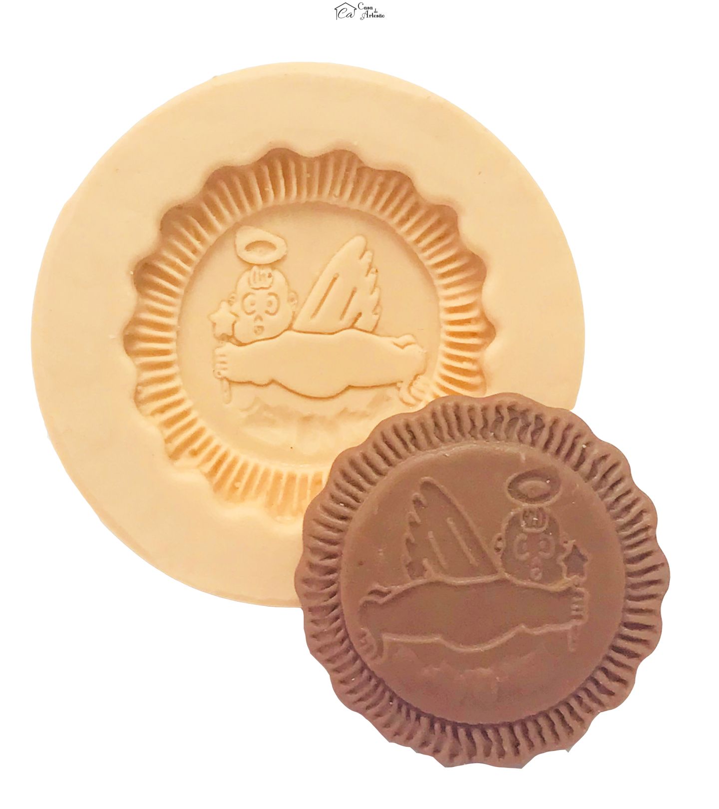 Molde de silicone - Bolacha