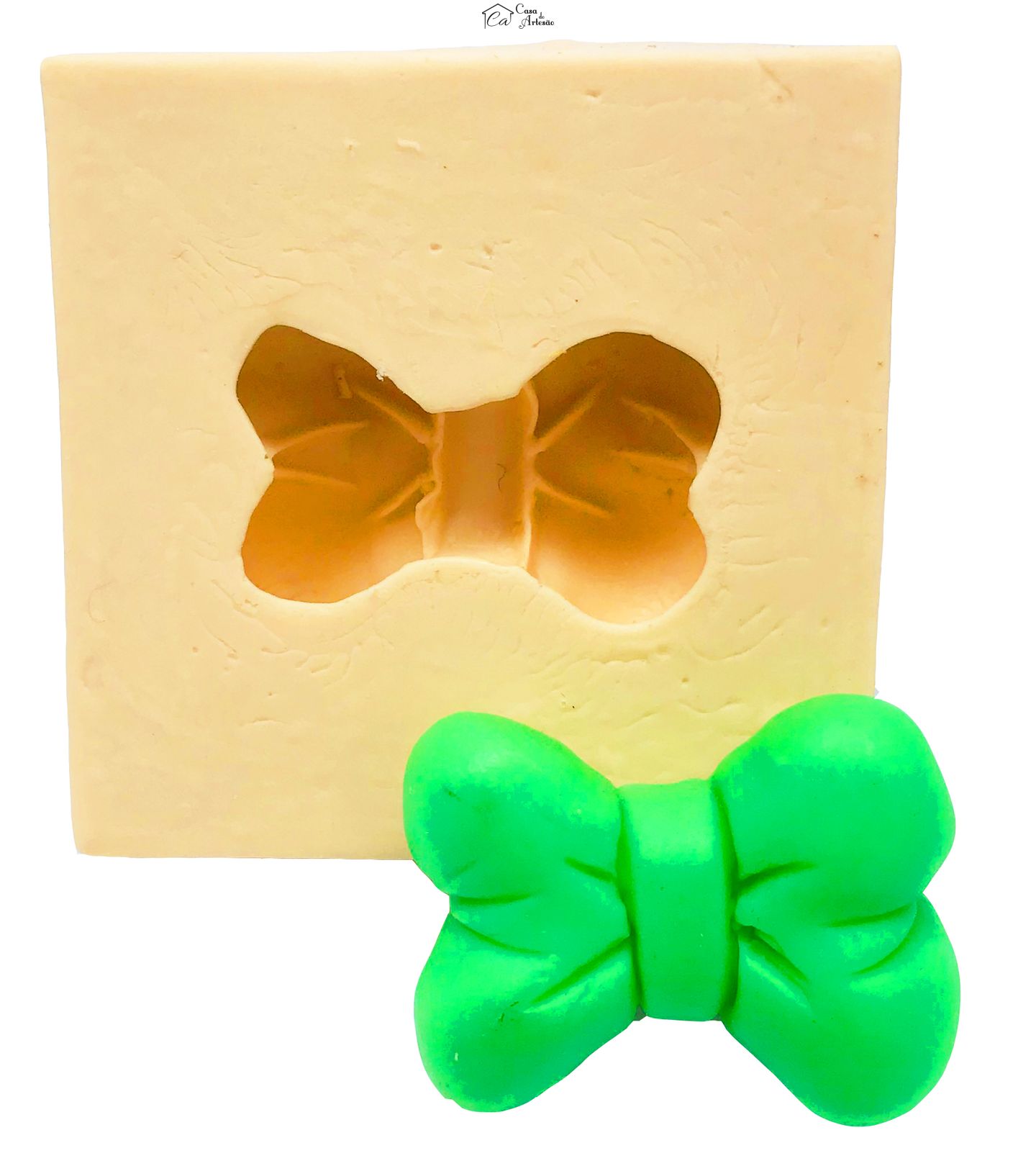 Molde de silicone - Laço Nº 04 Xg - P82- P80