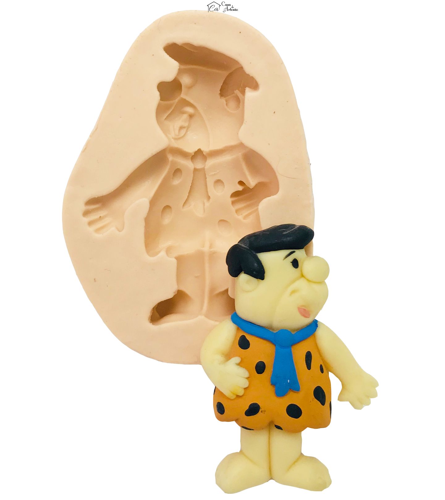 Molde de silicone - Flintstones - Fred - P19