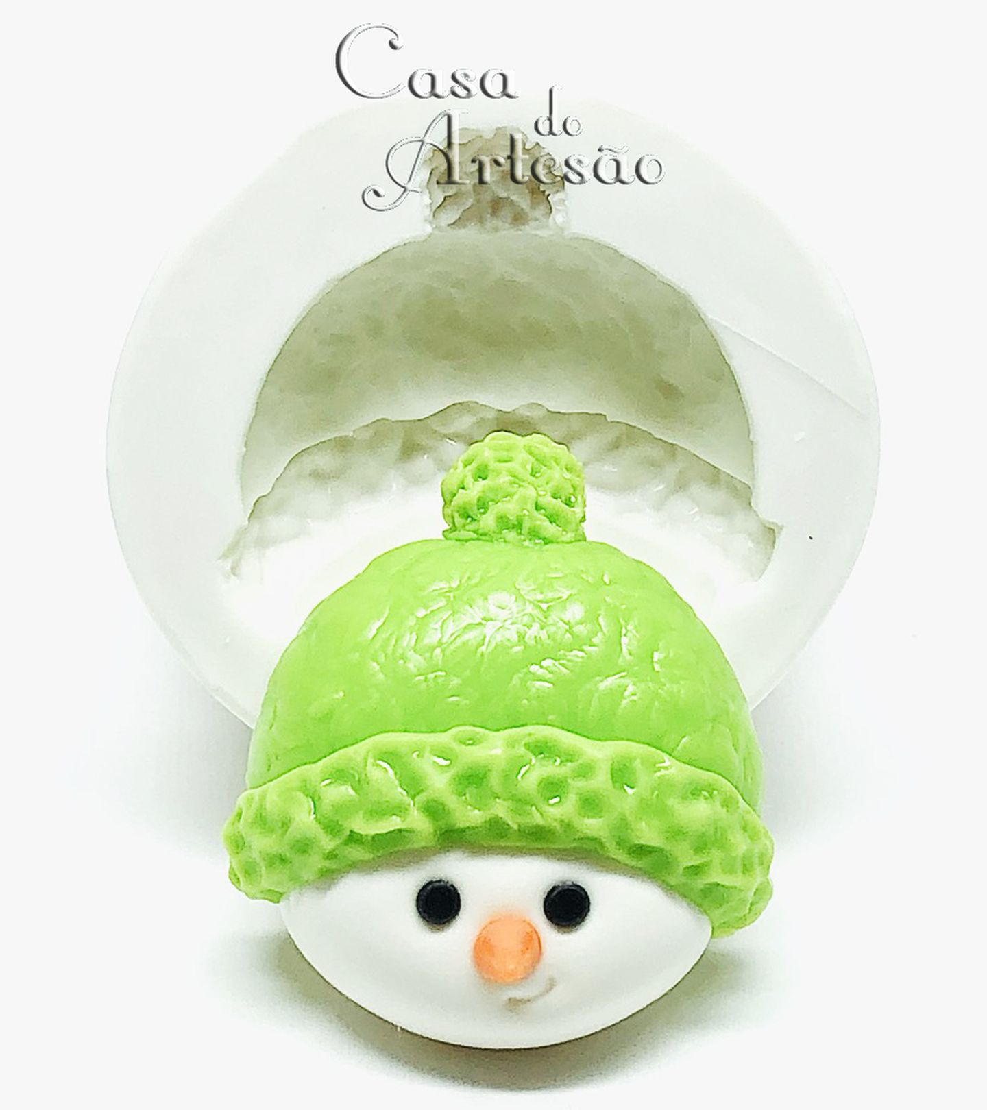 Natal - Rosto Boneco de Neve - Grande - P938