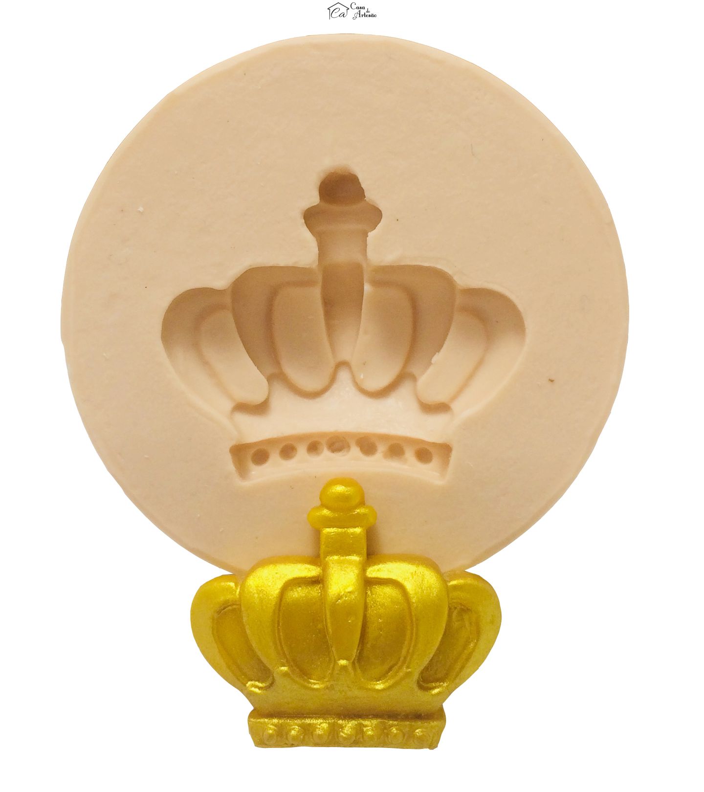 Molde de silicone - Coroa - Mod.01 - P592
