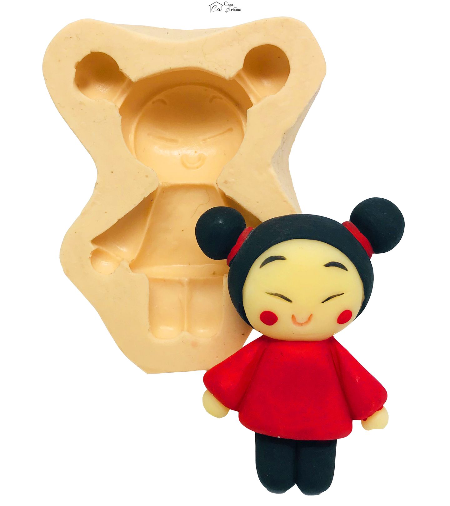 Molde de silicone - Pucca II - P153