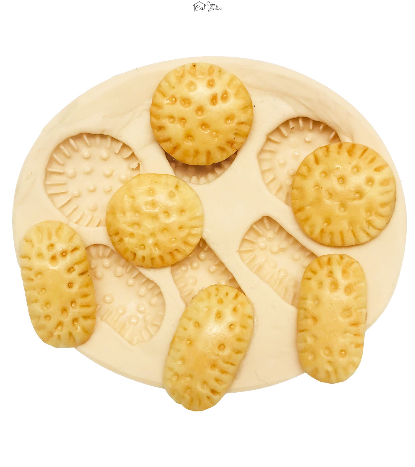 Molde de silicone - Bolachas Mini