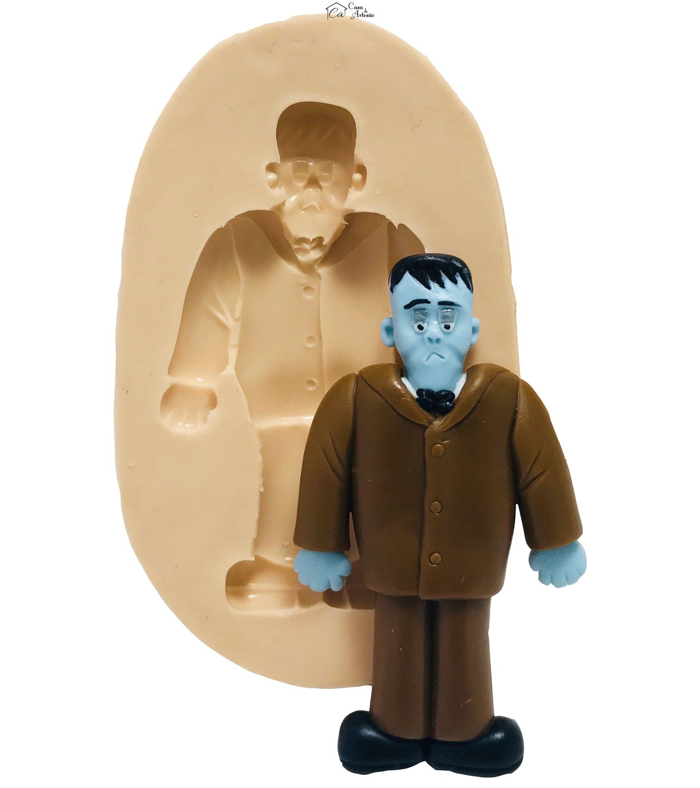 Molde de silicone - Familia Addams - Lurch - Grande - P411