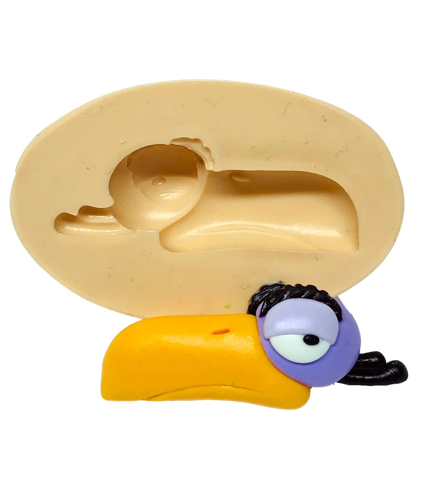 Molde de silicone - Rei Leão - Rosto Zazu - Medio - P633