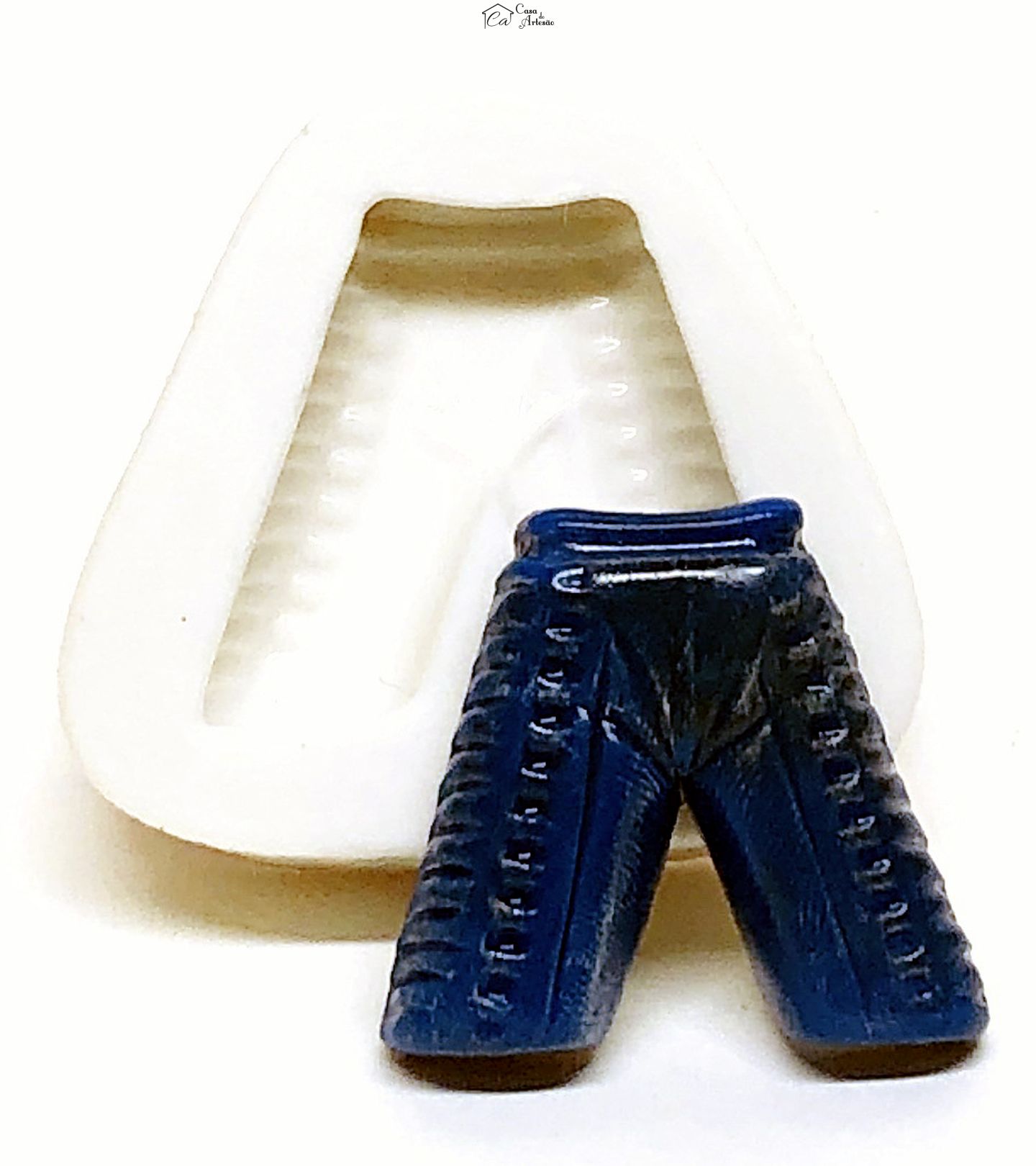 Molde de silicone - Calça Comprida - Pequena - P1075