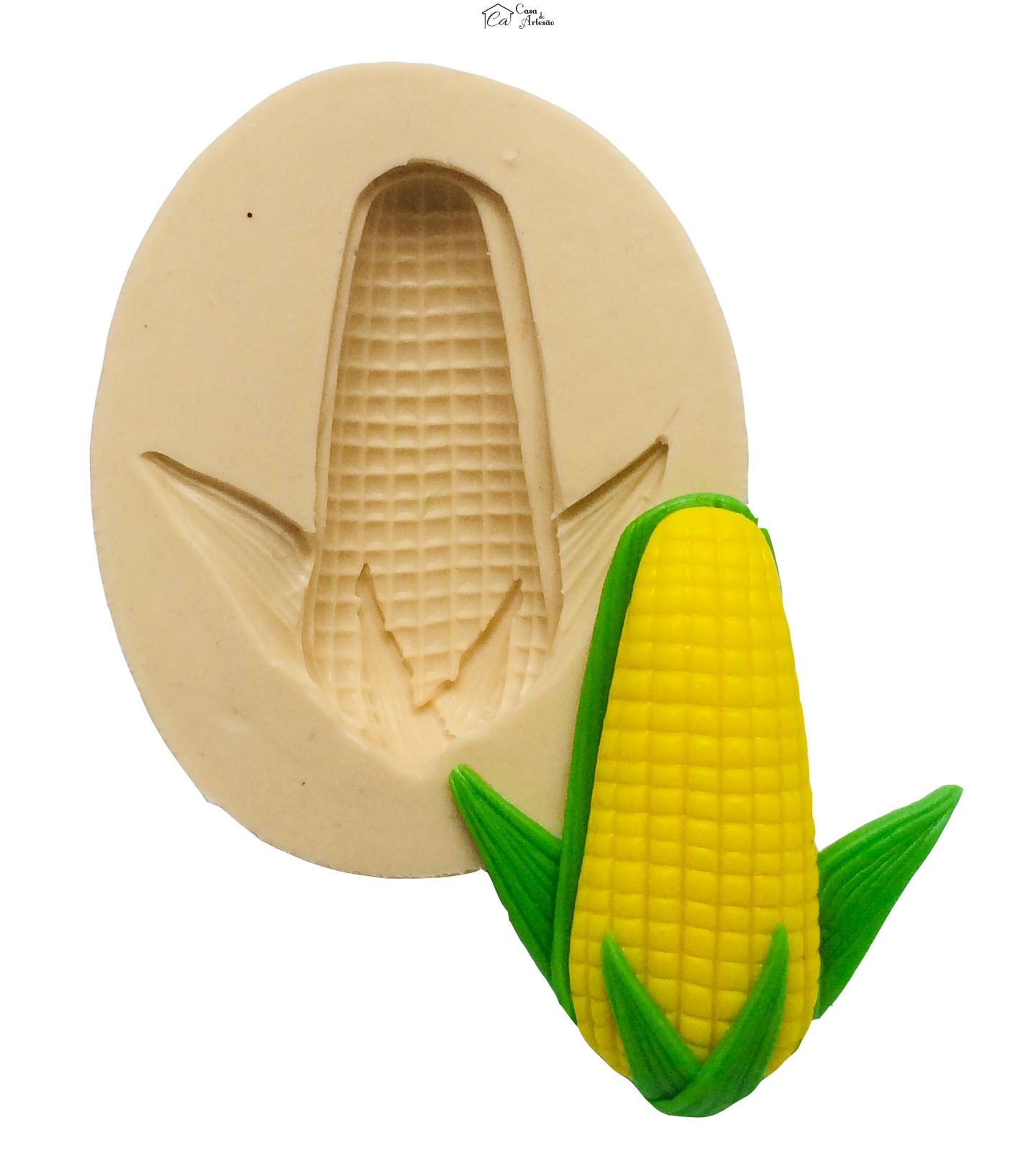 Molde de silicone - Milho - Medio - P355