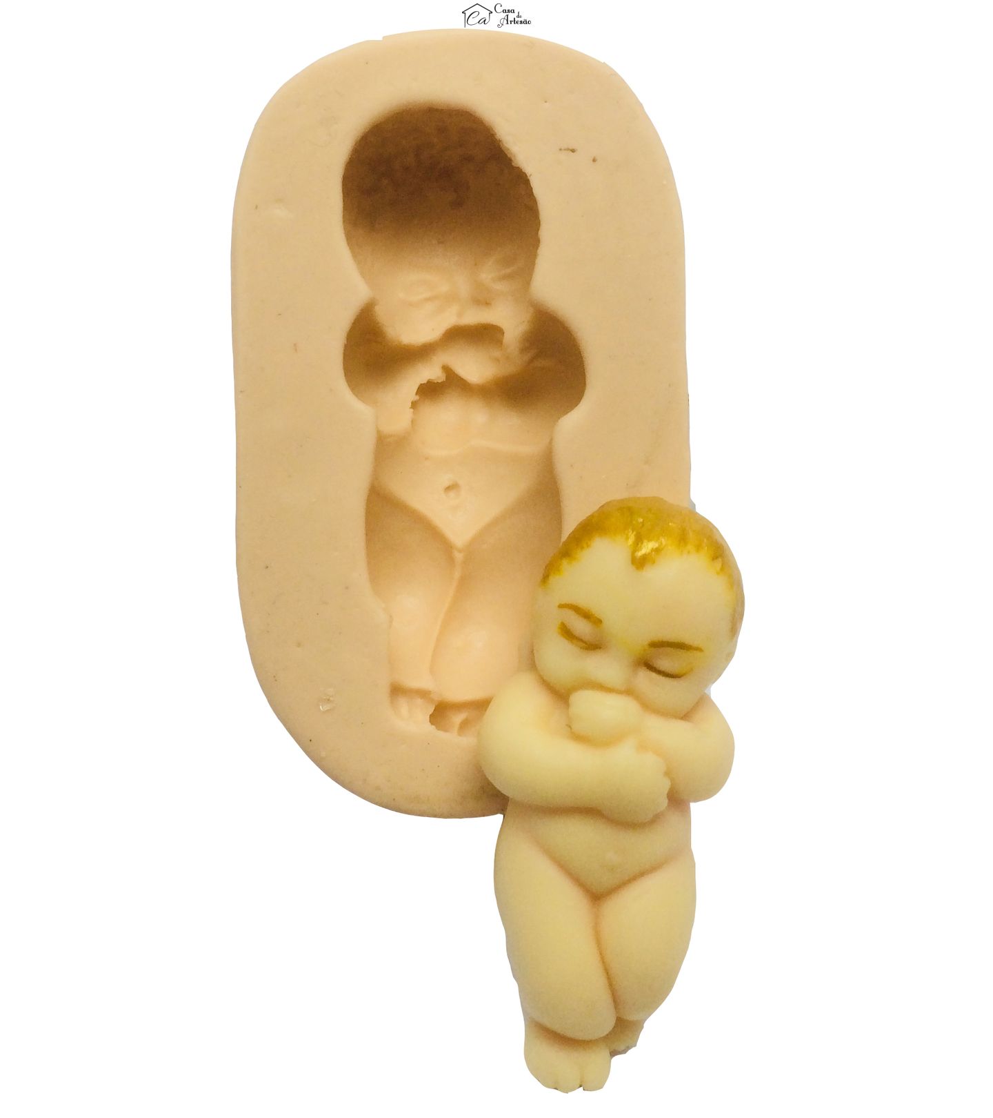 Molde de silicone - Bebe