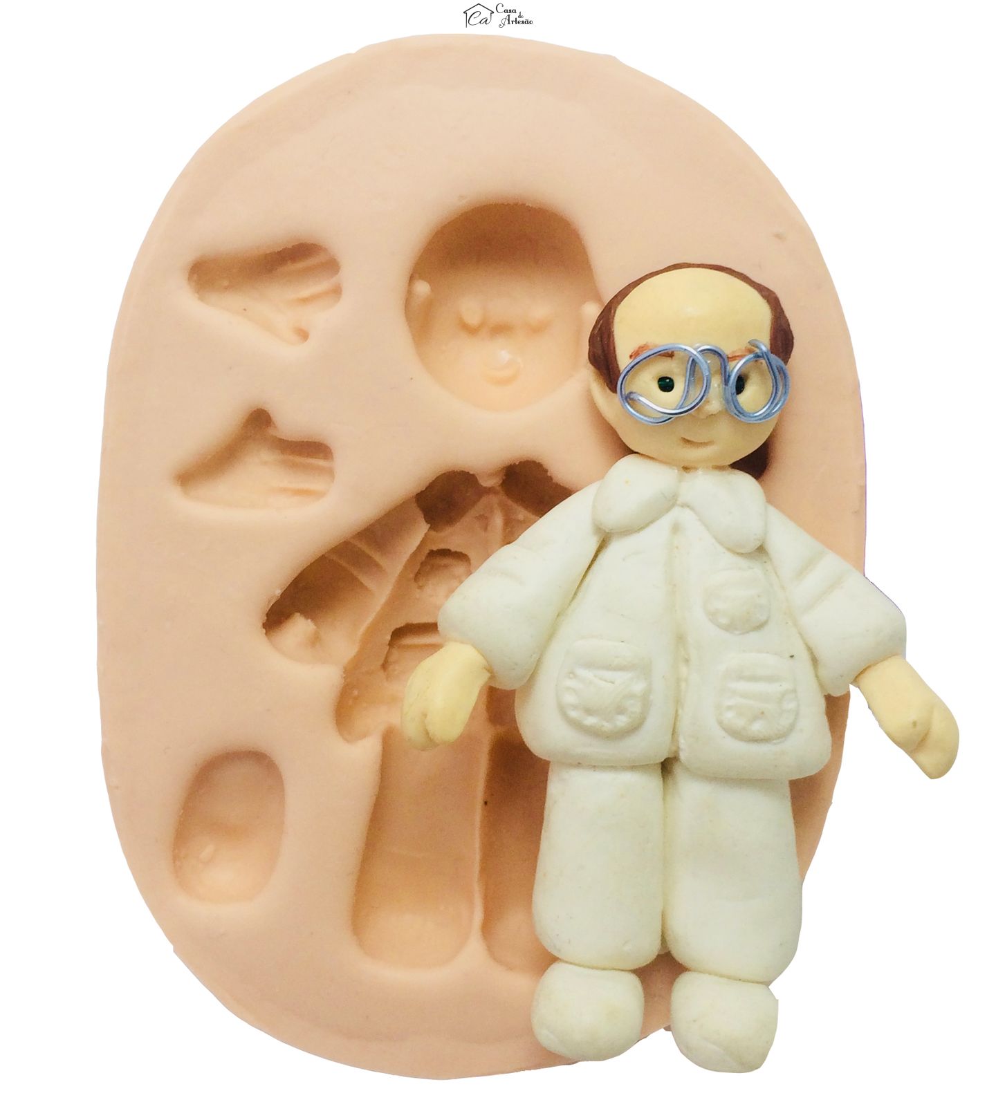 Molde de silicone - Médico