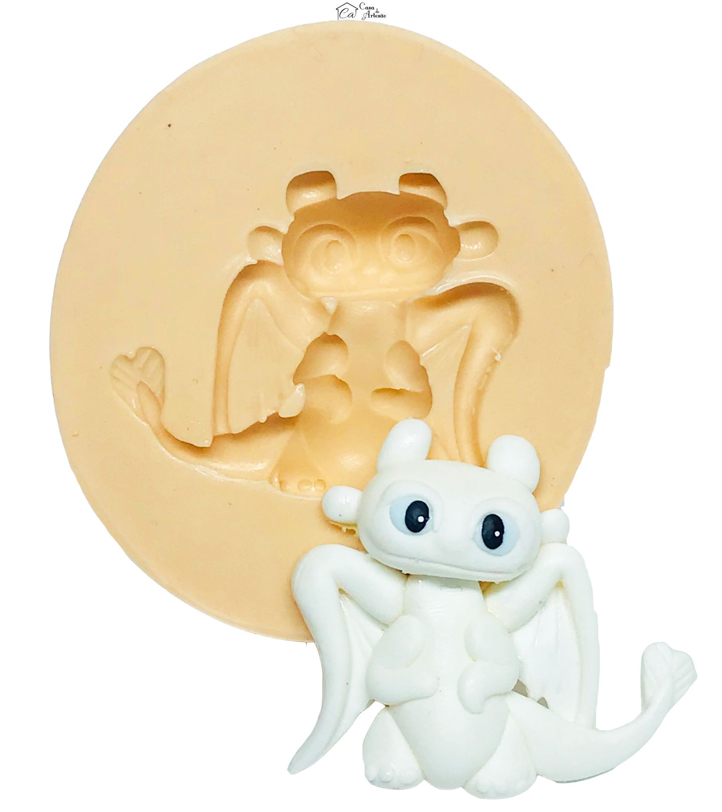 Molde de silicone - Como Treinar seu Dragão - Furia da Luz - Media - P588