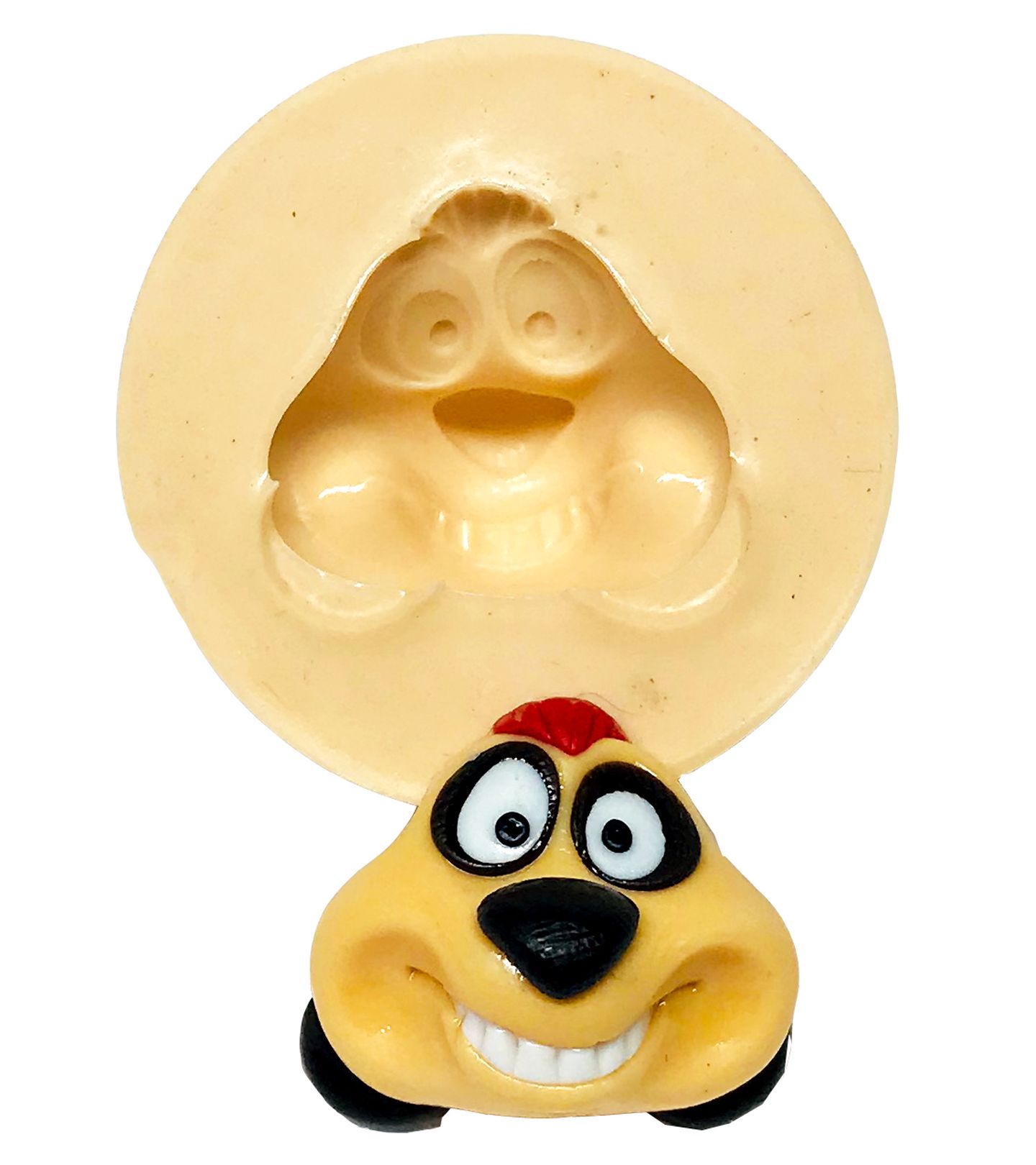 Molde de silicone - Rei Leão - Rosto Timão - Medio - P621