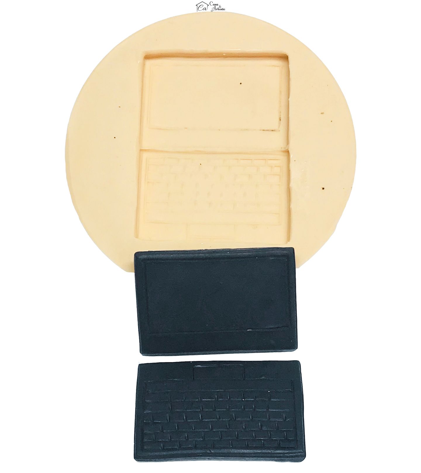 Molde de silicone - Notebook - Grande - P533