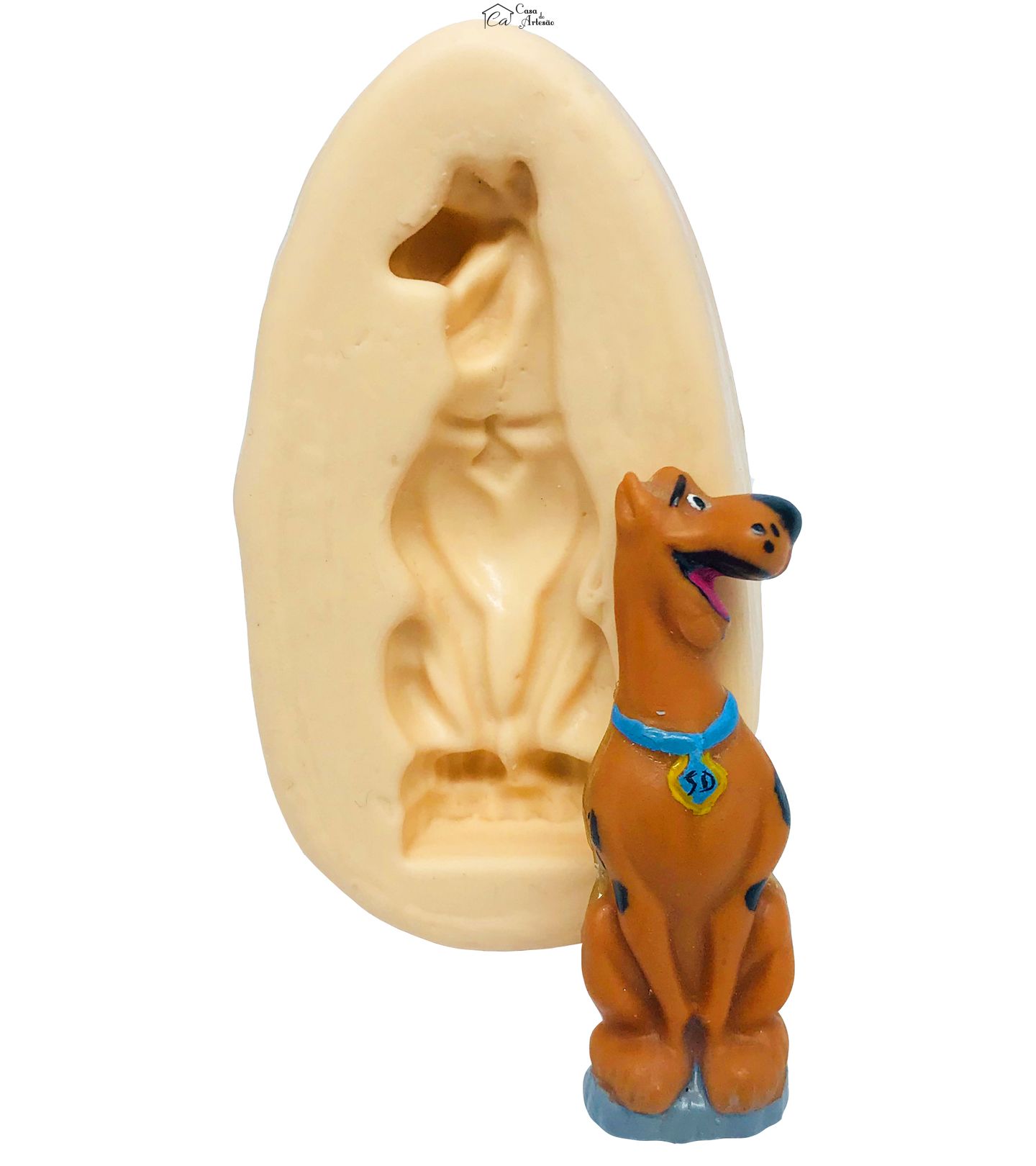 Molde de silicone - Scooby Doo - II - P63