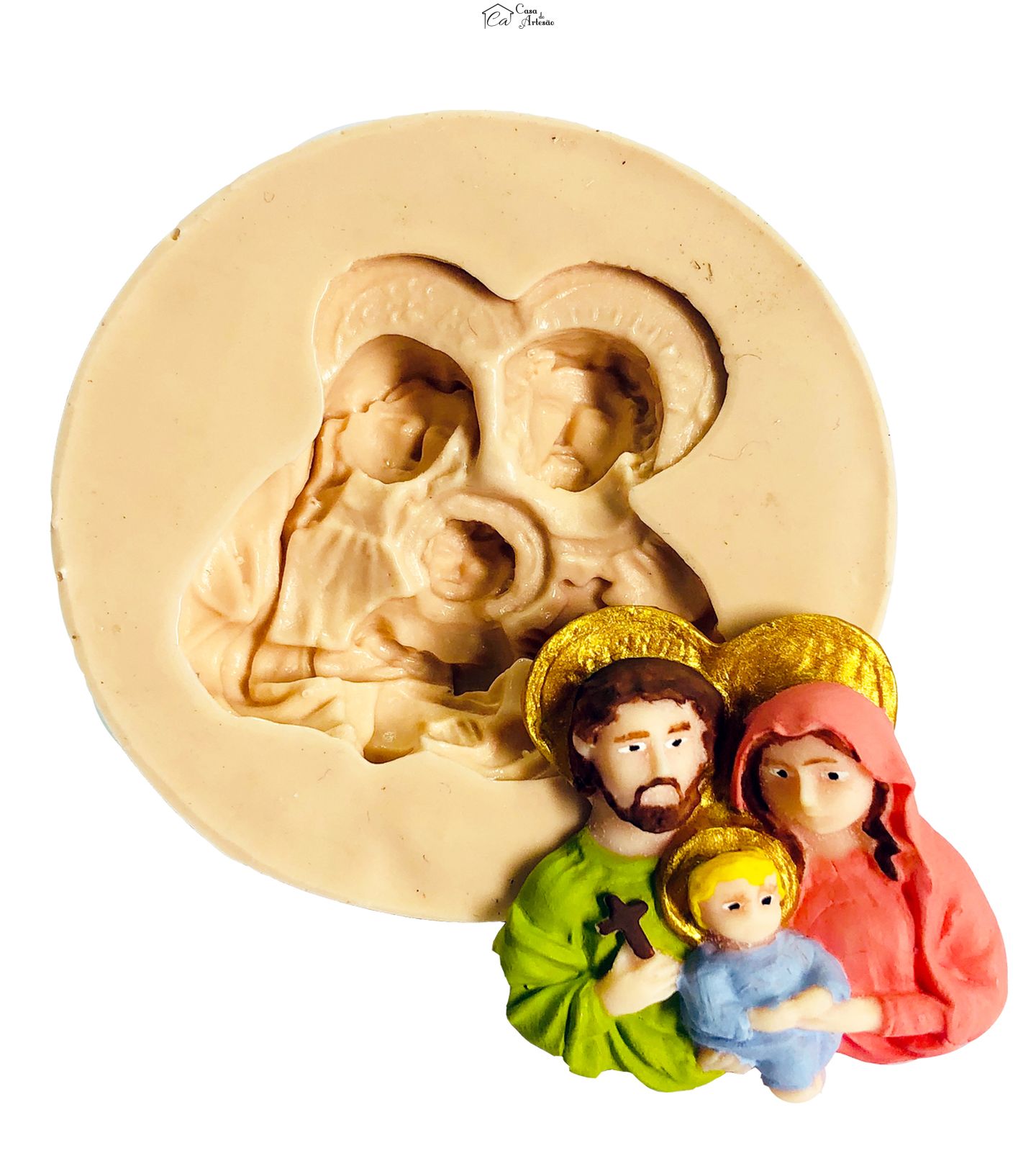 Molde de silicone - Sagrada Familia - Pequena - 770