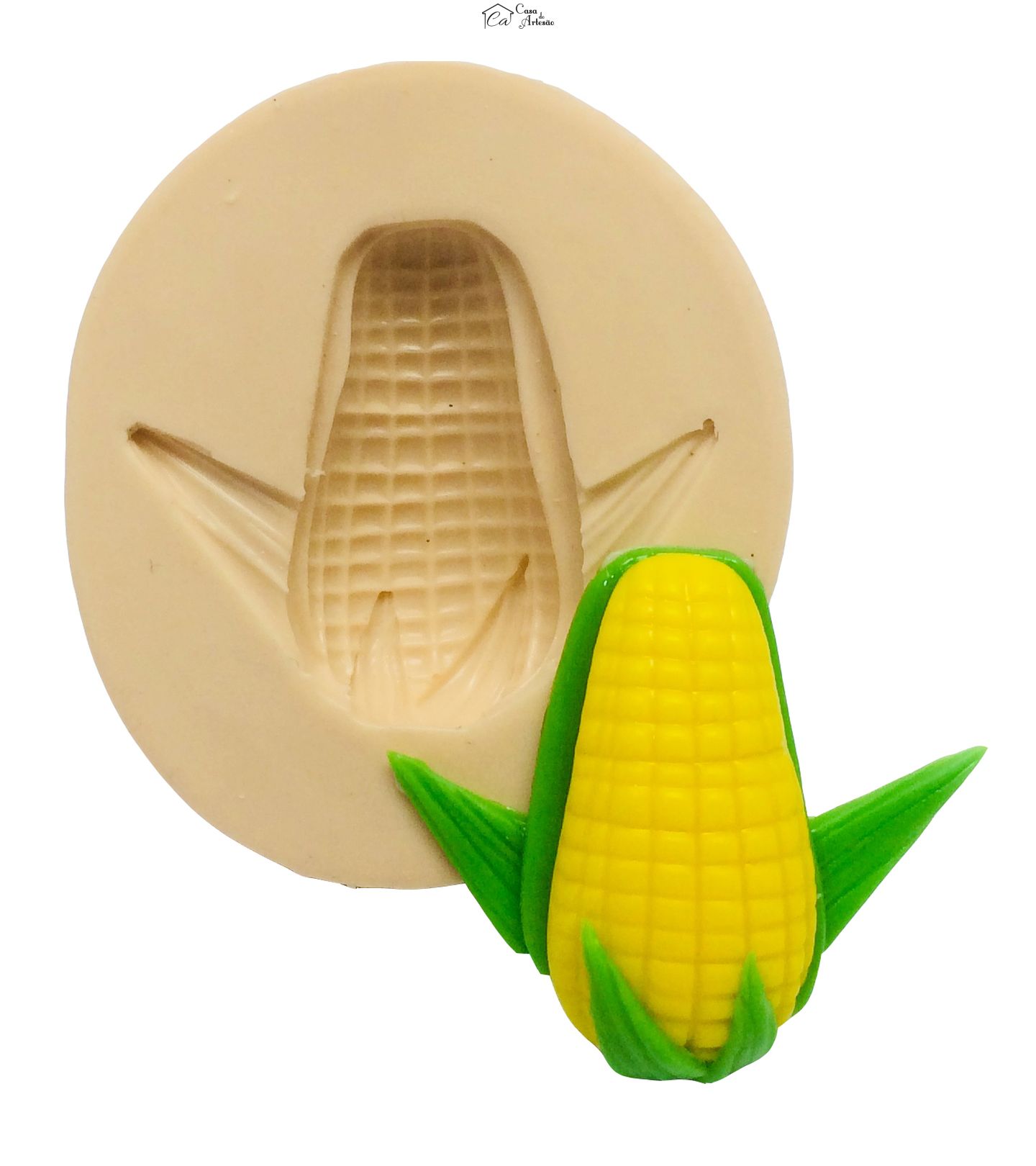 Molde de silicone - Milho - Pequeno - P340
