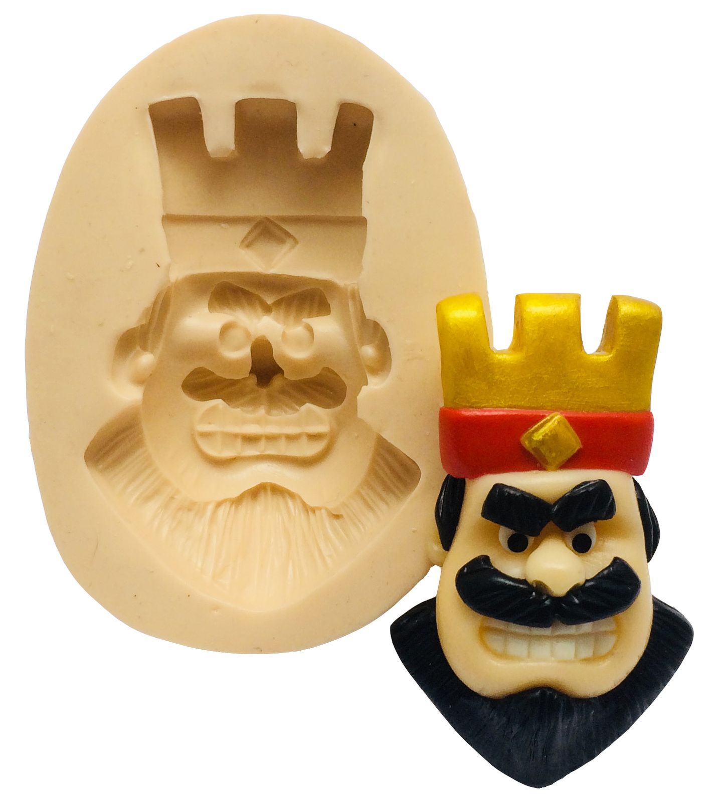 Clash Royale - Rosto Rei - Mod.01 - Grande - P205