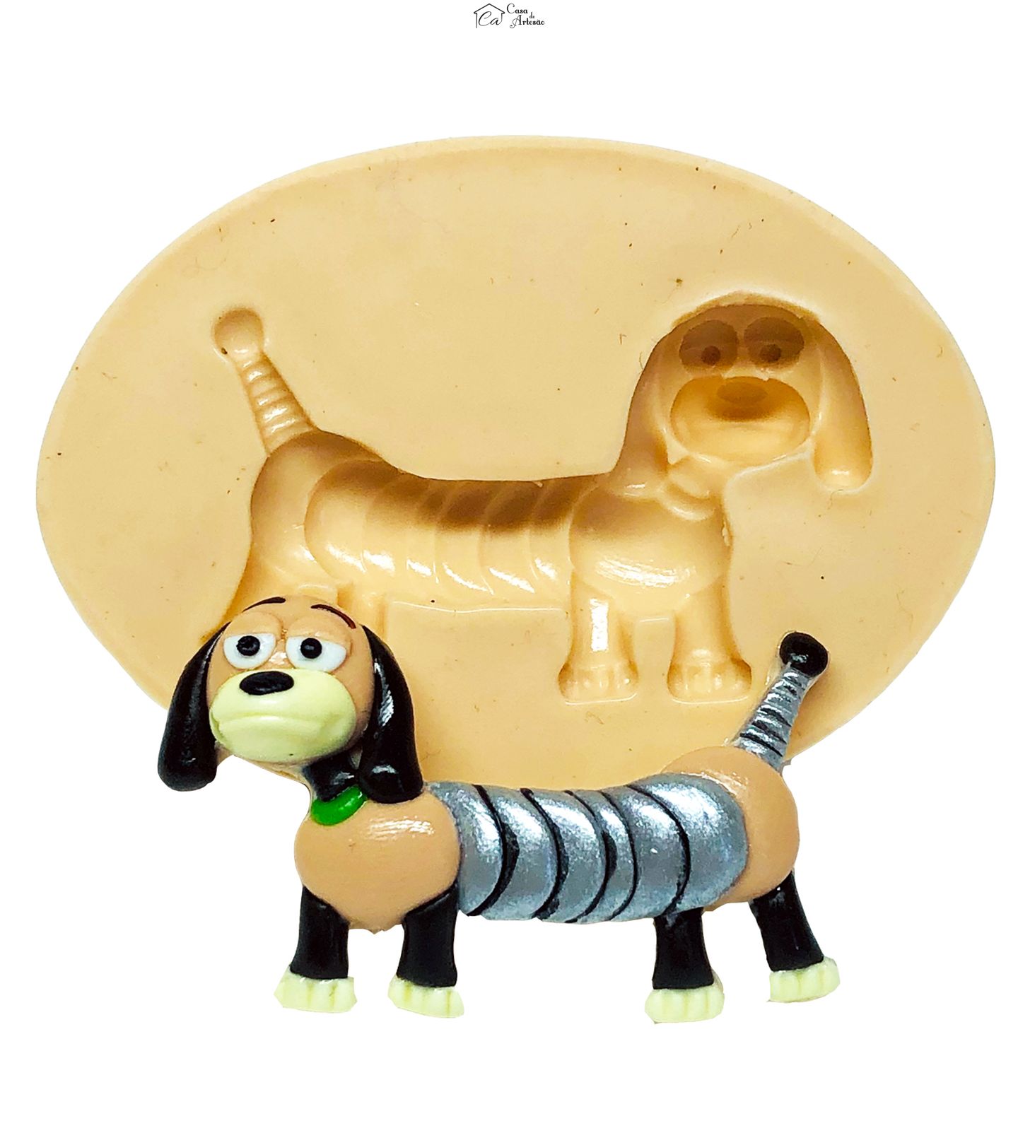 Molde de silicone - Toy Story - Slinky - Medio - P642