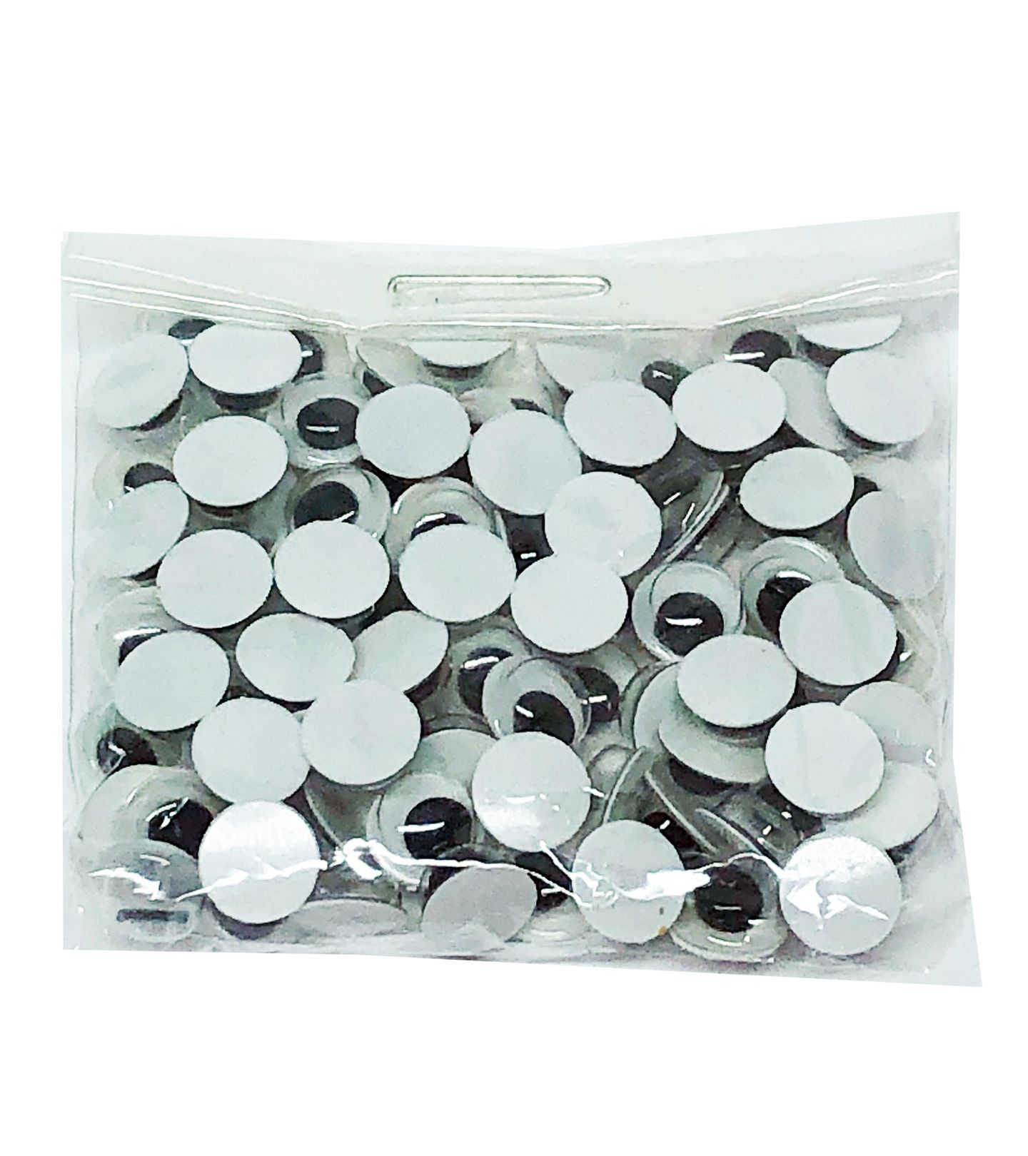 Olho Móvel 06 mm - Emb c/ 50 Pares - Preto