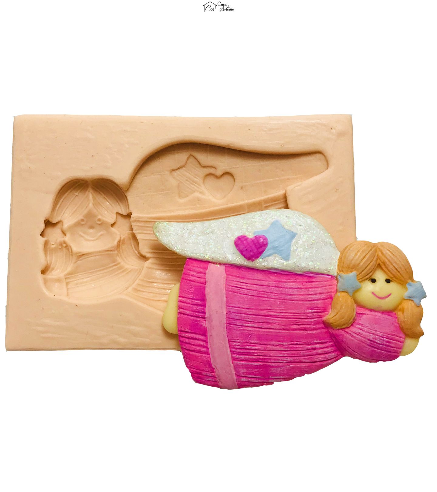 Molde de silicone - Anjinha - P32