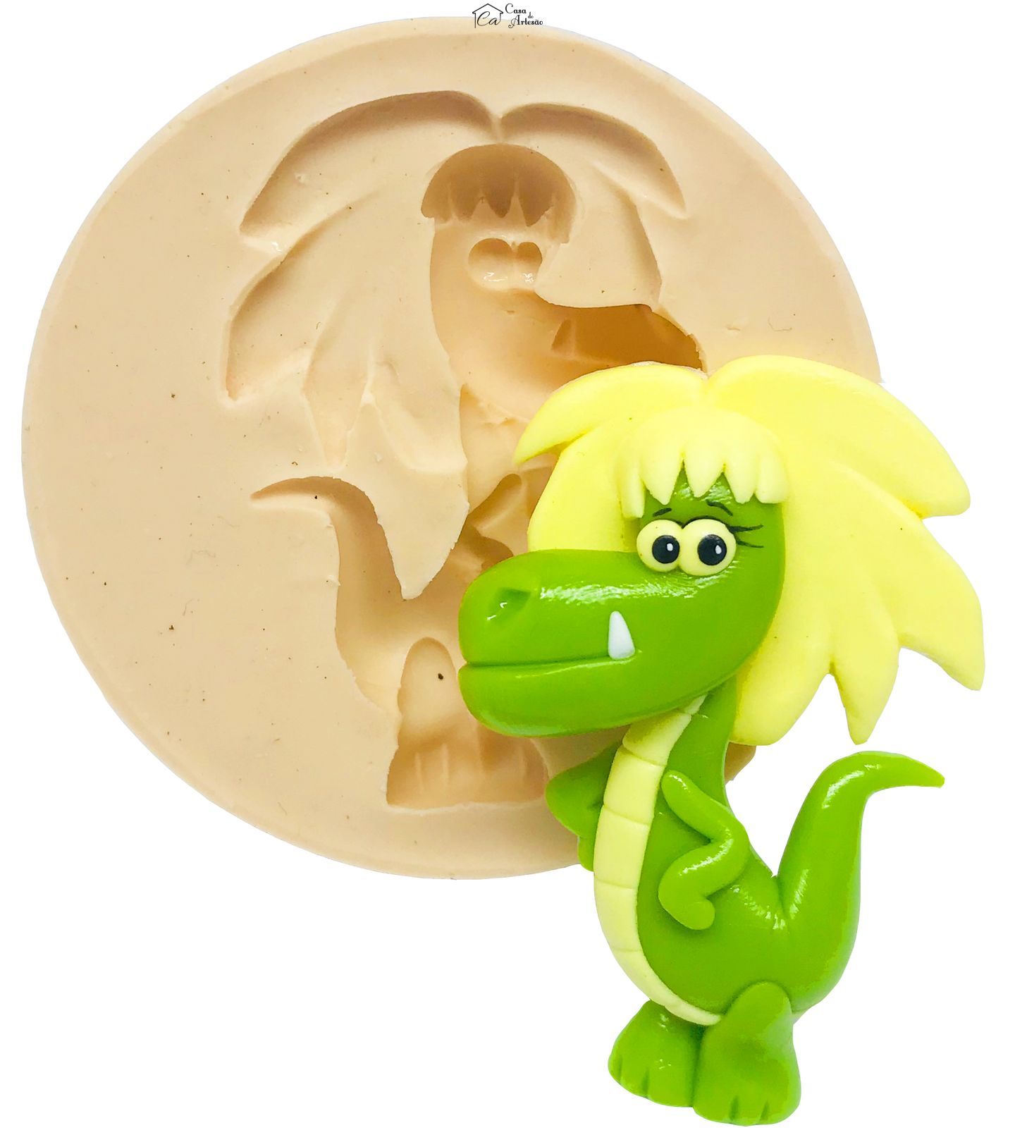 Molde de silicone - Sitio do Pica Pau Amarelo - Cuca - Grande - P479