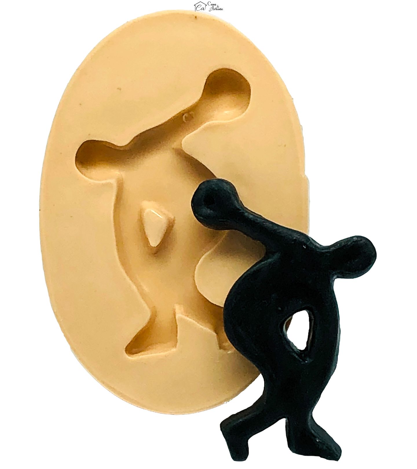 Molde de silicone - Educação Fisica - Logo - Grande - P795