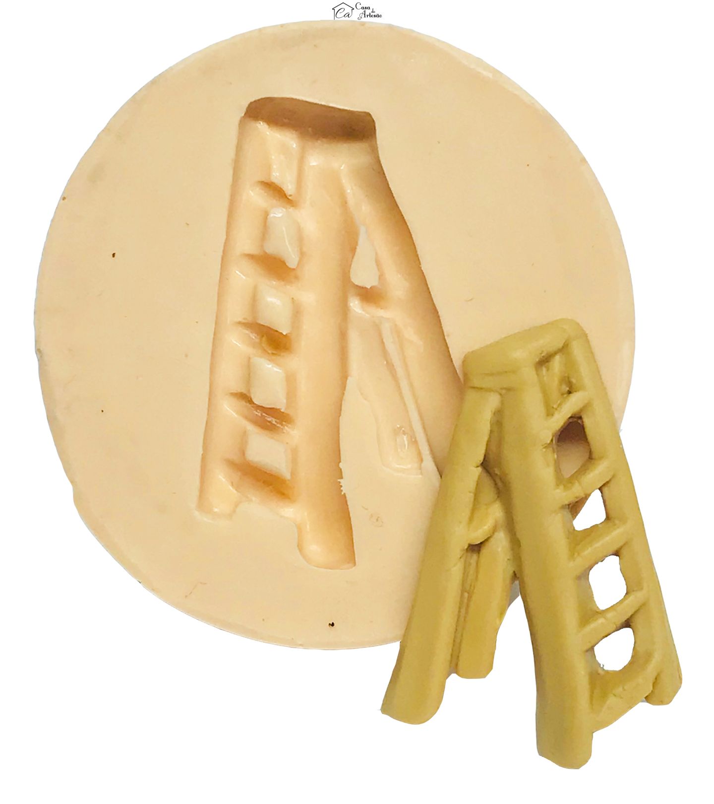 Molde de silicone - Escada - P508